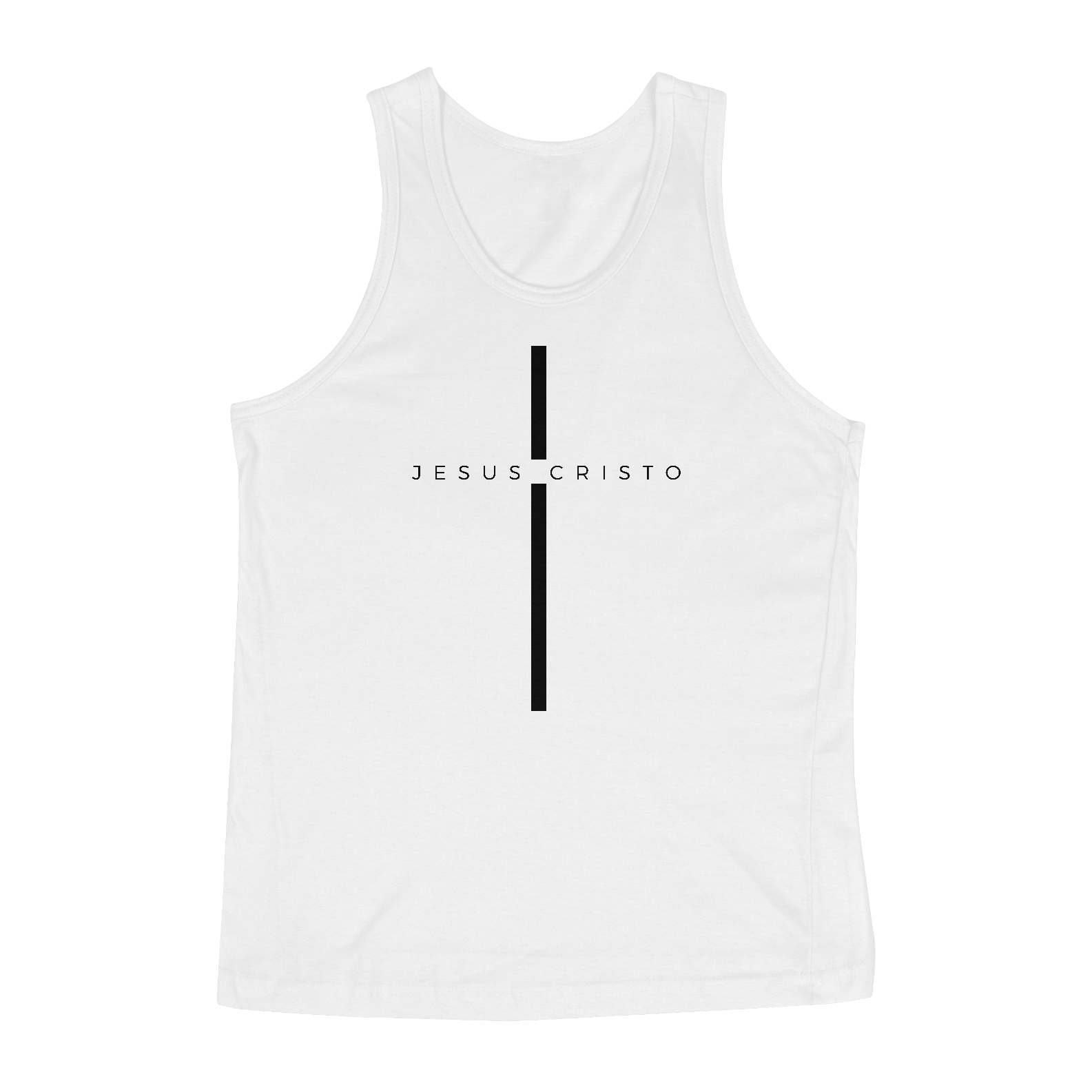 Nome do produto  Camiseta Regata Jesus Cristo