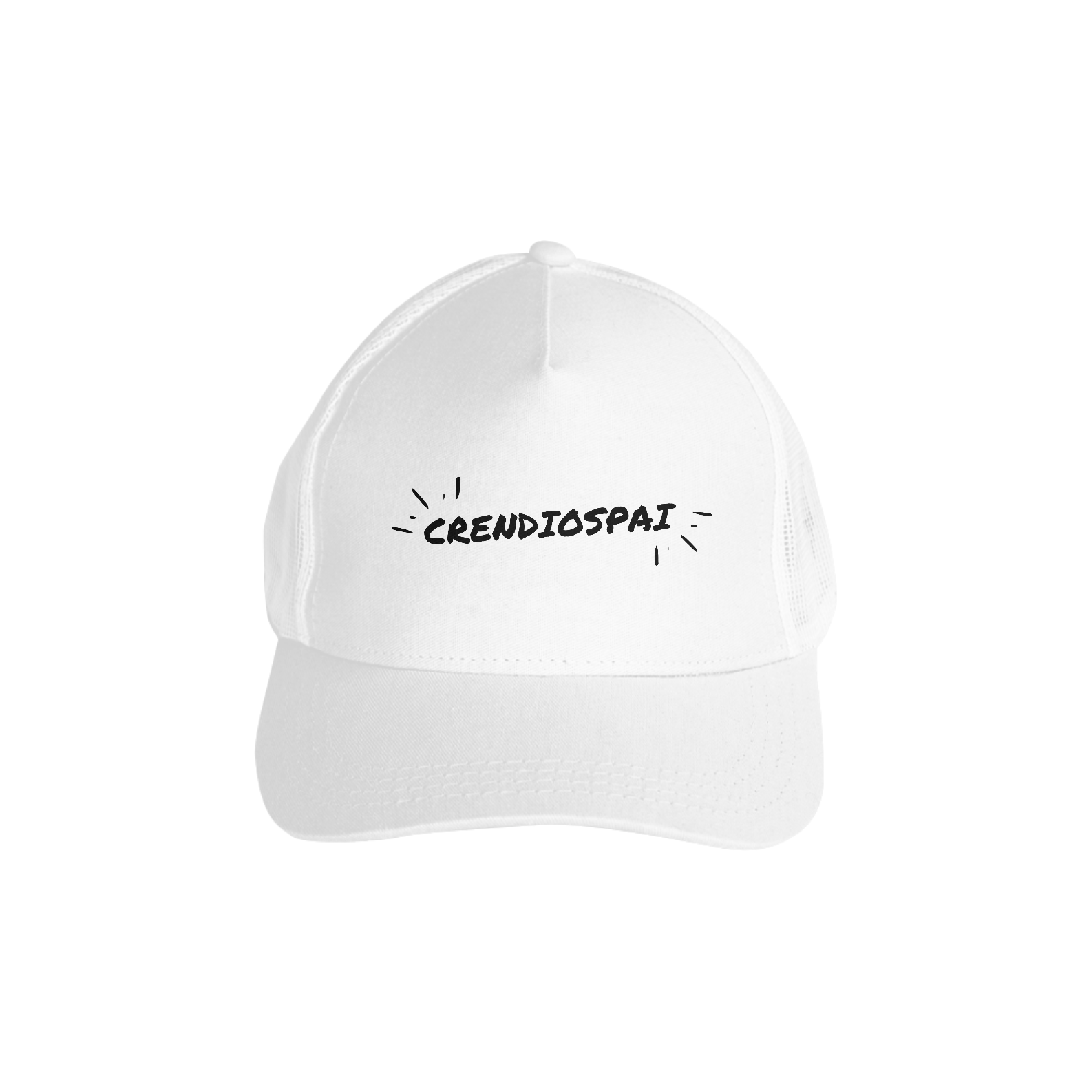 Nome do produto  Boné Americano com Tela Crendiospai