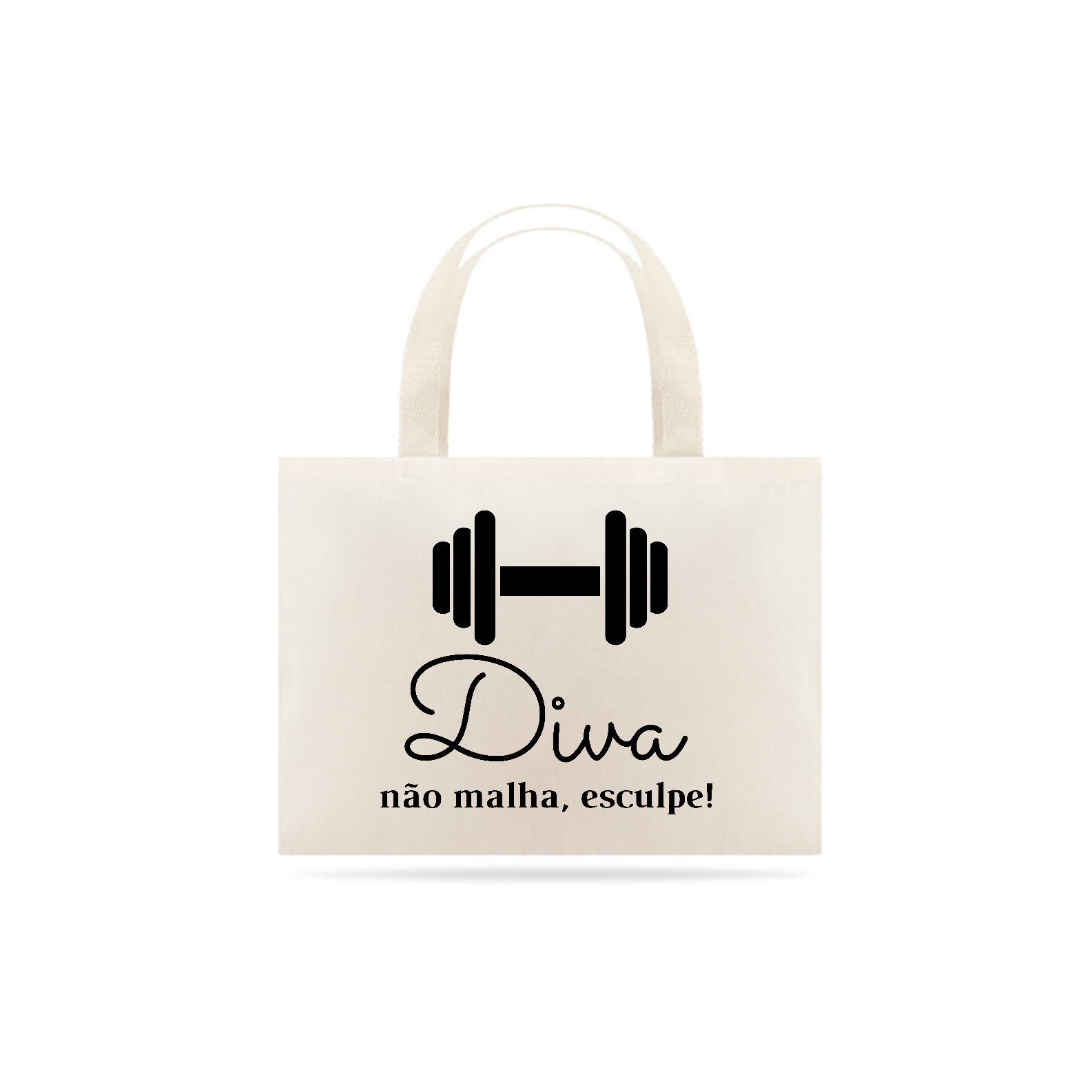 Ecobag Grande Diva Não Malha, Esculpe