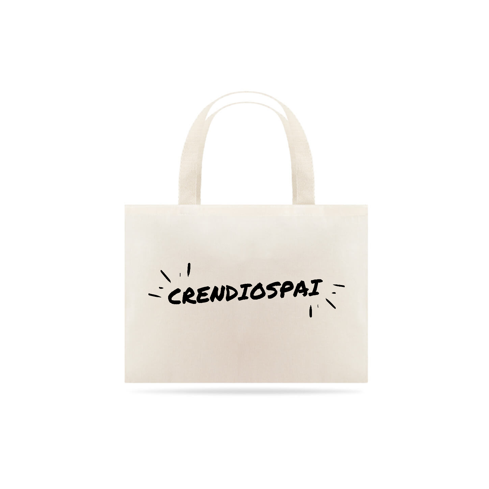 Nome do produto  Ecobag Grande Crendiospai