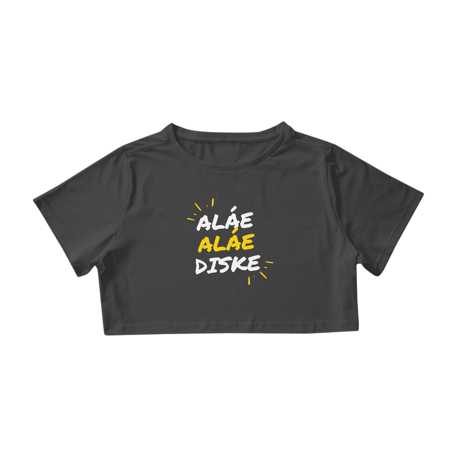 Nome do produto  Camiseta Cropped Aláe Aláe Diske