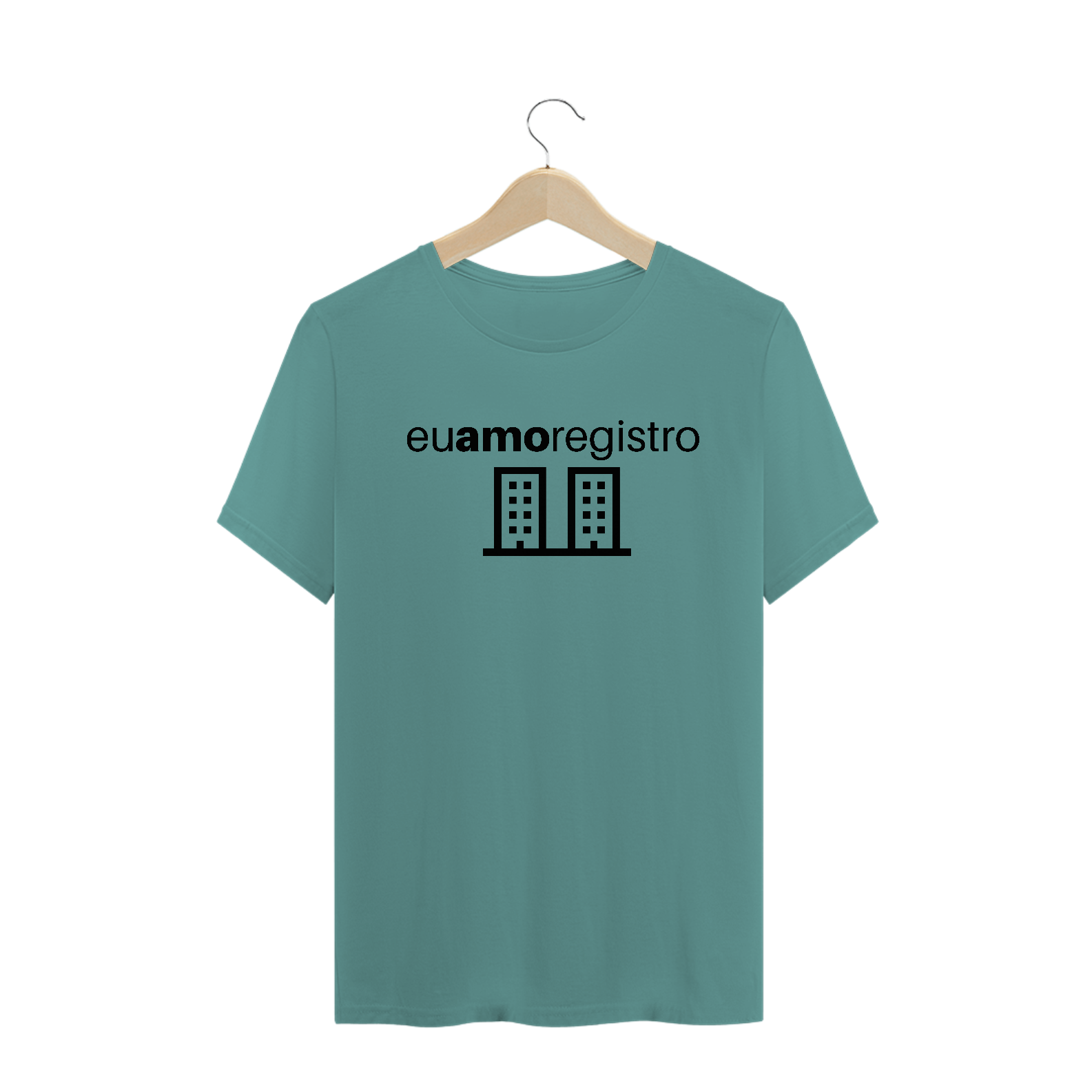 Nome do produto  T-shirt Estonada Eu Amo Registro