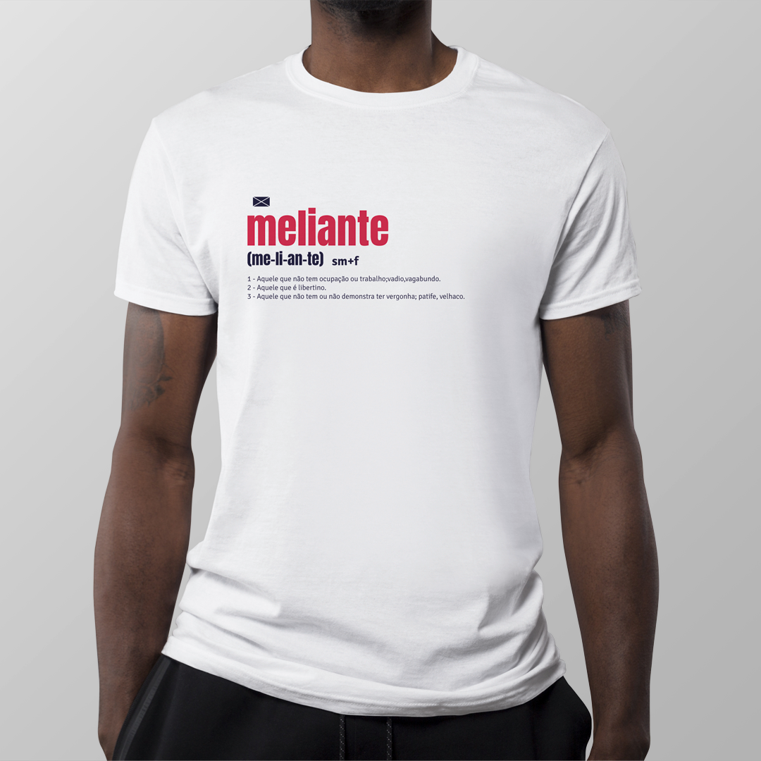Nome do produto  Camiseta - Meliante