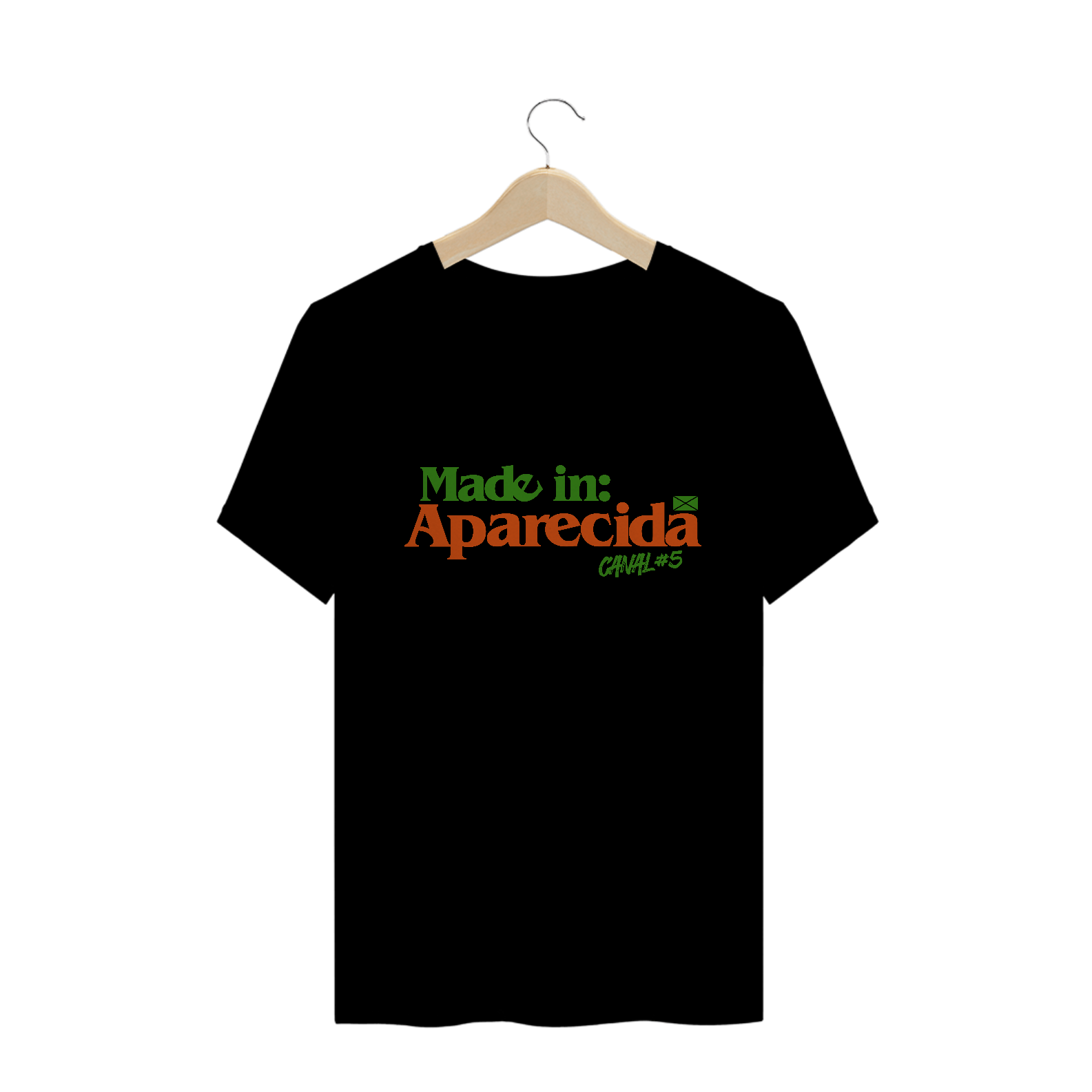 Nome do produto  Camiseta - Made in Aparecida