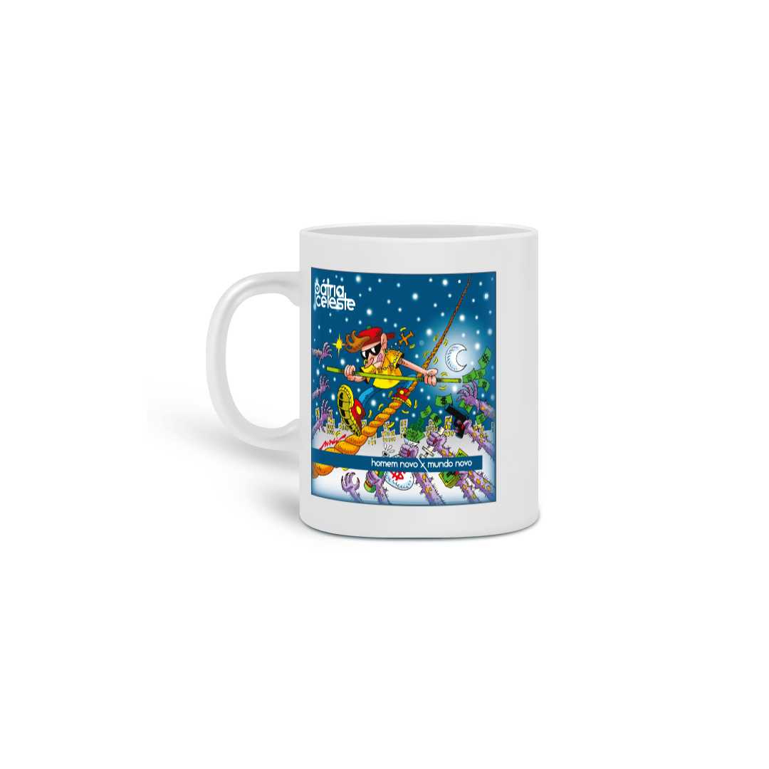 Nome do produto  Caneca Pátria Celeste Homem Novo x Mundo Novo