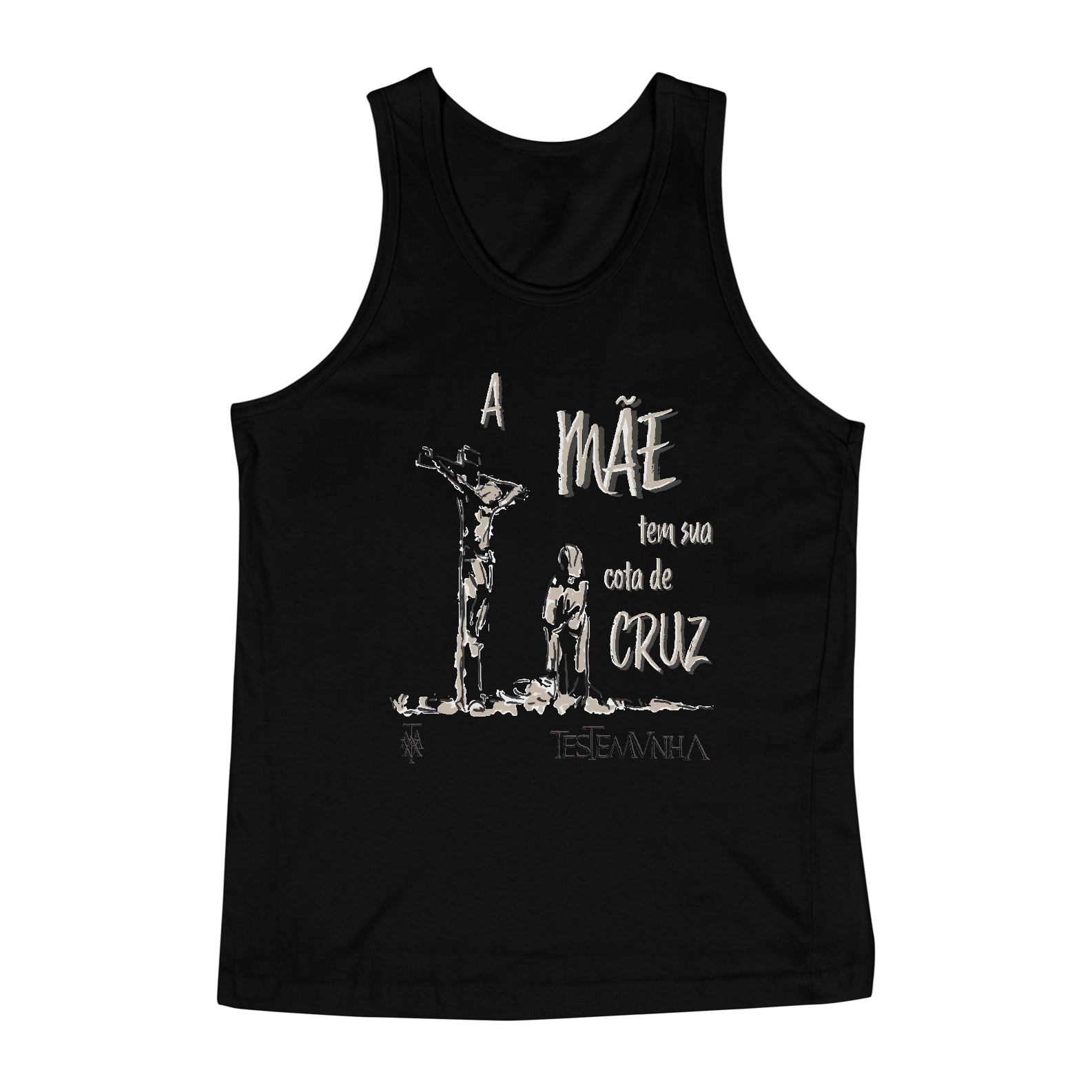 Nome do produto  Regata A Mãe Tem Sua Cota de Cruz