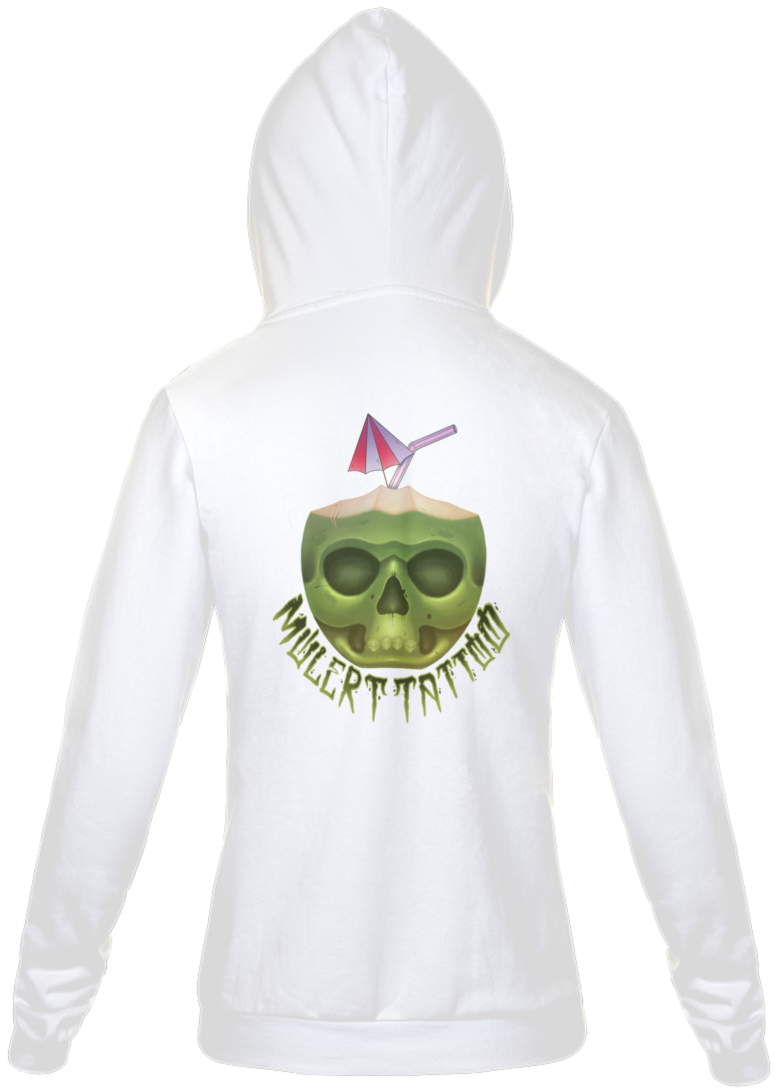 Mulert Tattoo Coco-Loko Moletom Com Ziper Unissex