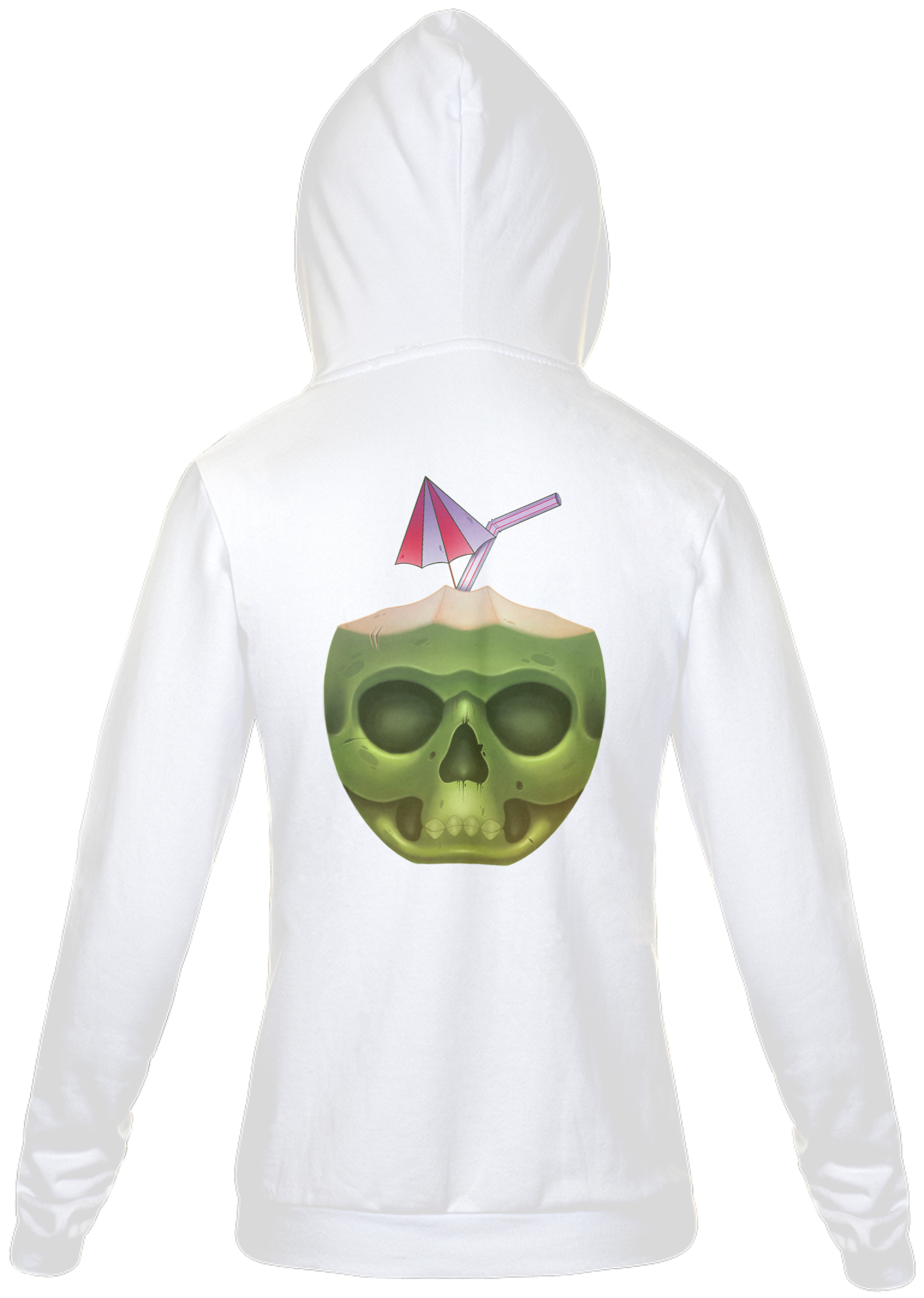 Coco-Loko Moletom Com Ziper Unissex