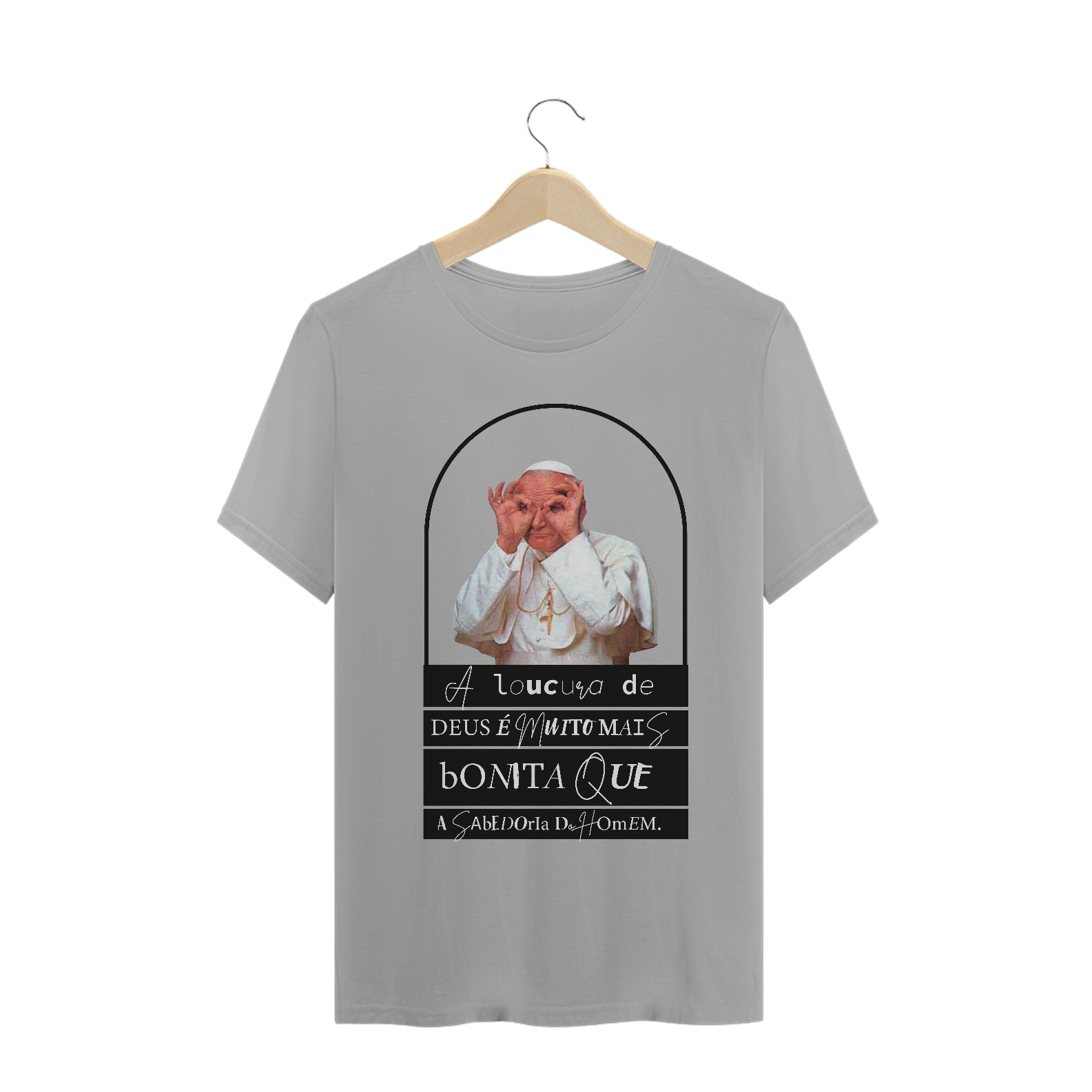 Camiseta Loucura de Deus | Quality