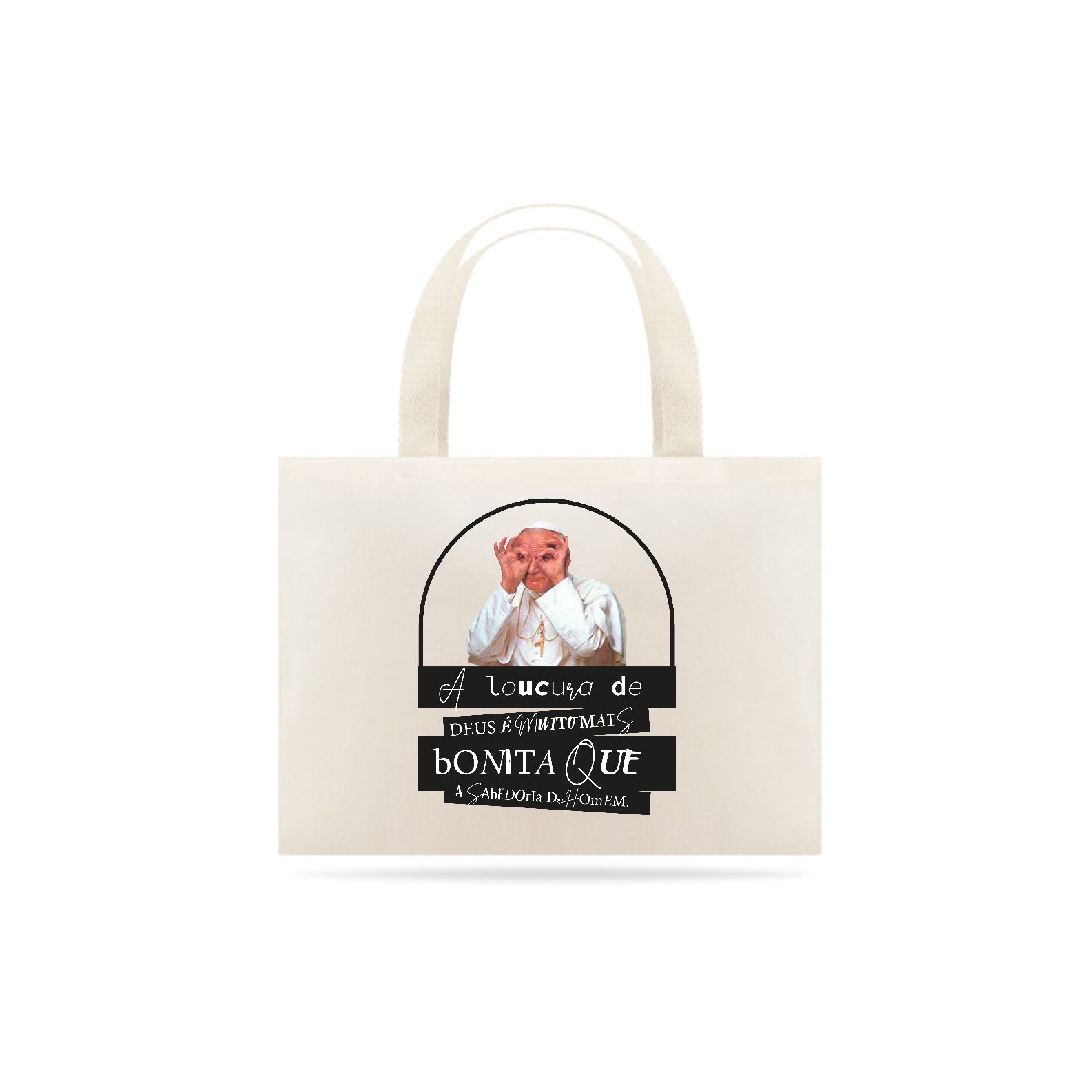 Ecobag Loucura de Deus