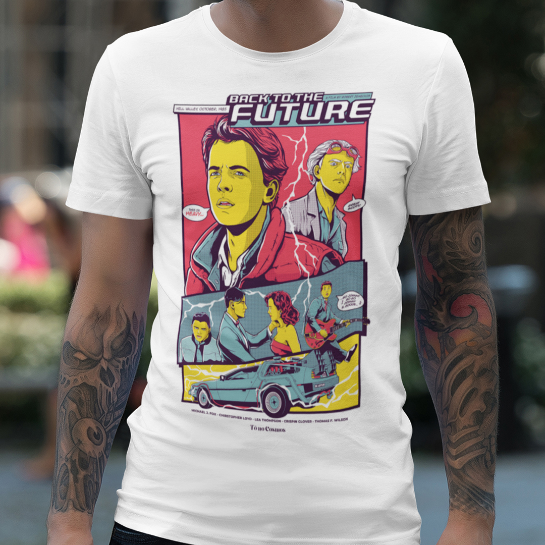 Nome do produto  Camiseta | Back to the Future