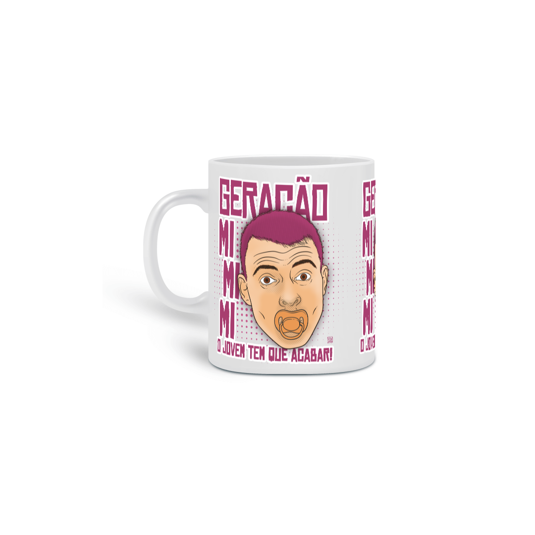 Nome do produto  Geração Mimimi - Caneca