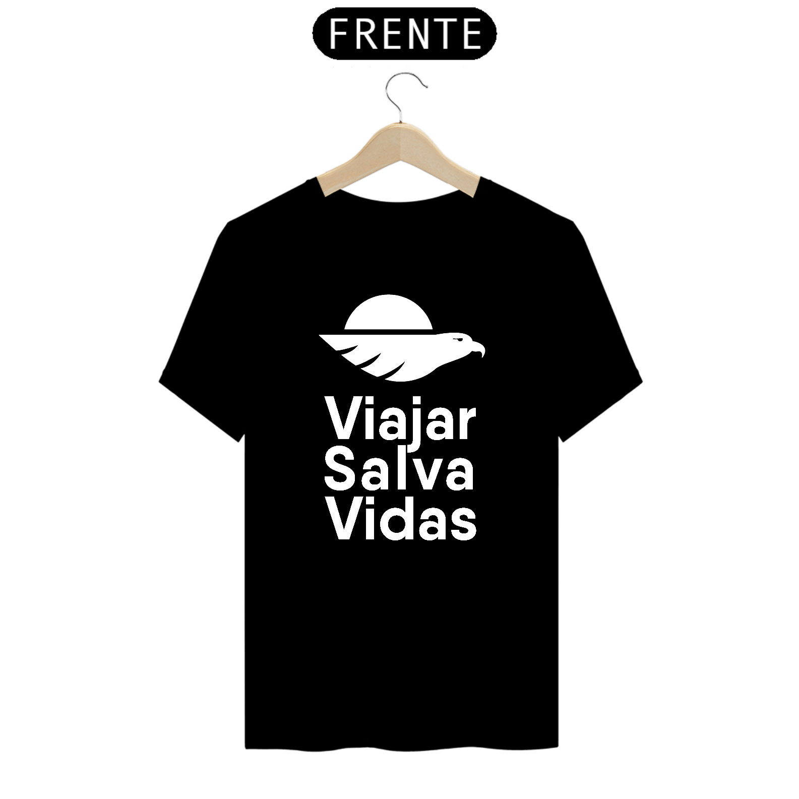 Nome do produto  Viajar salva vidas logo centro