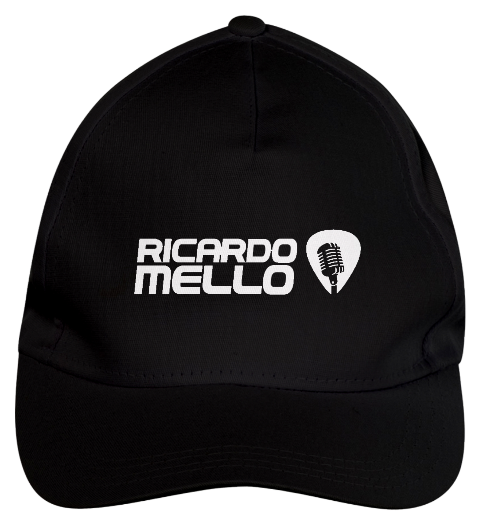 Nome do produto  Ricardo Mello Bone Preto Brim