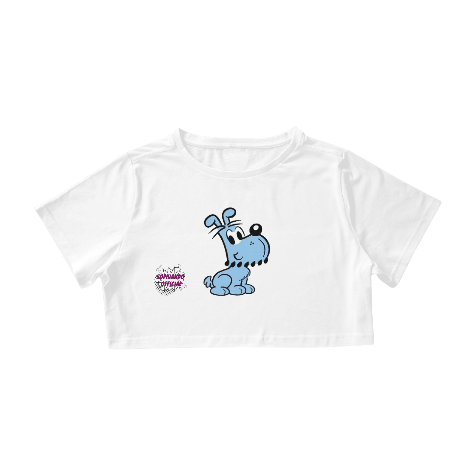 Nome do produto  Bidu! Camisa Cropped