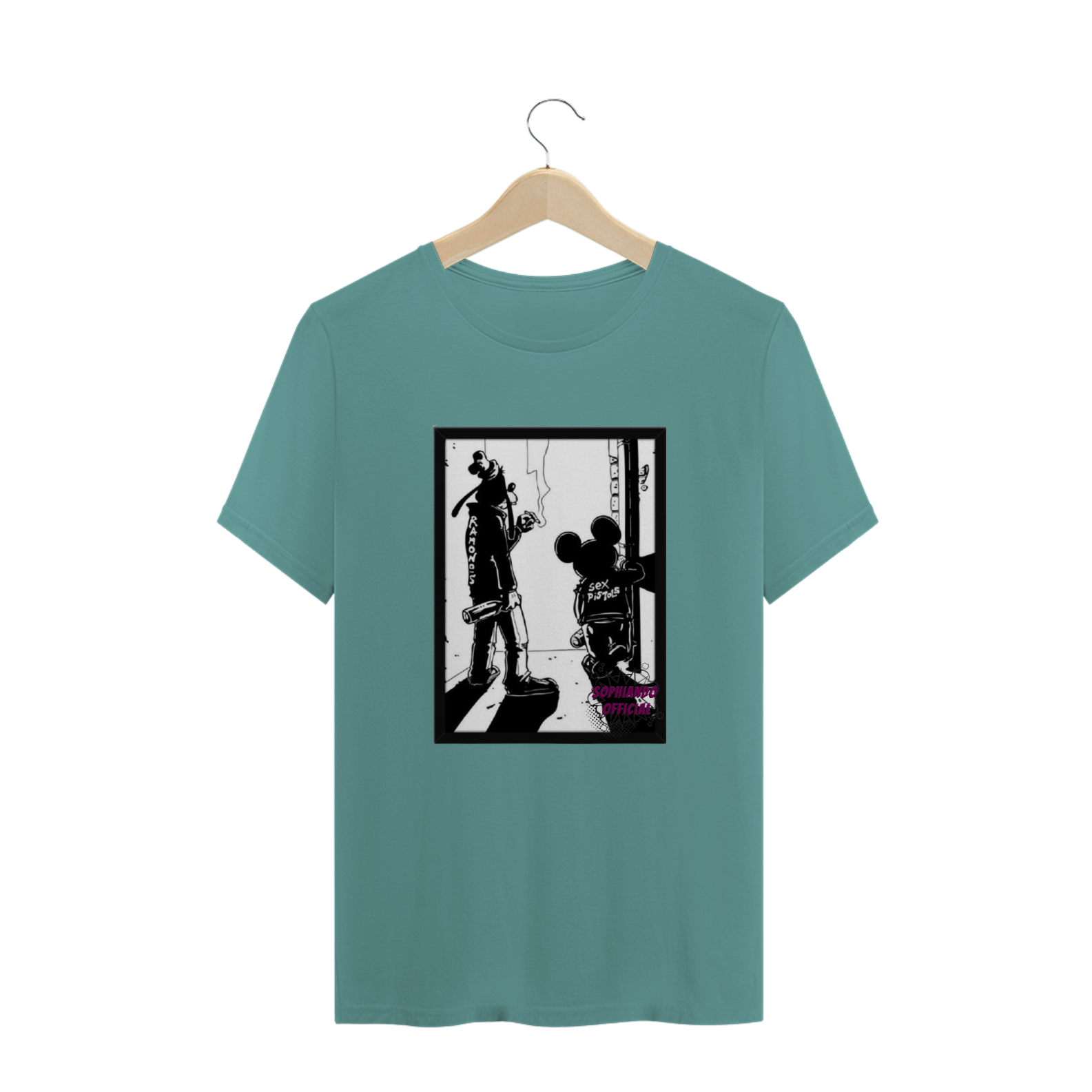 Nome do produto  Disney Dark! Camisa Masculina Estonada