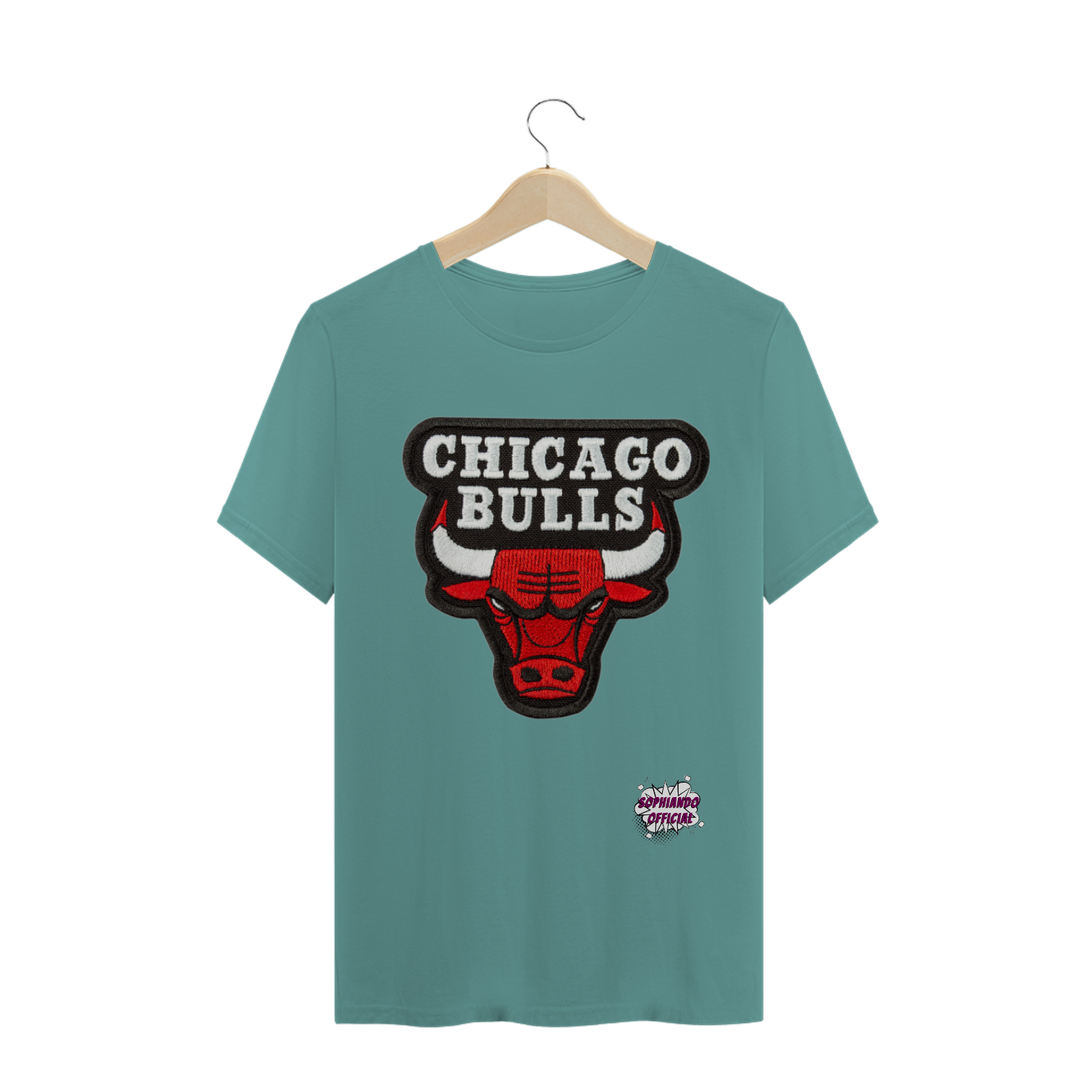 Nome do produto  Chicago Bulls! Camisa Masculina Estonada