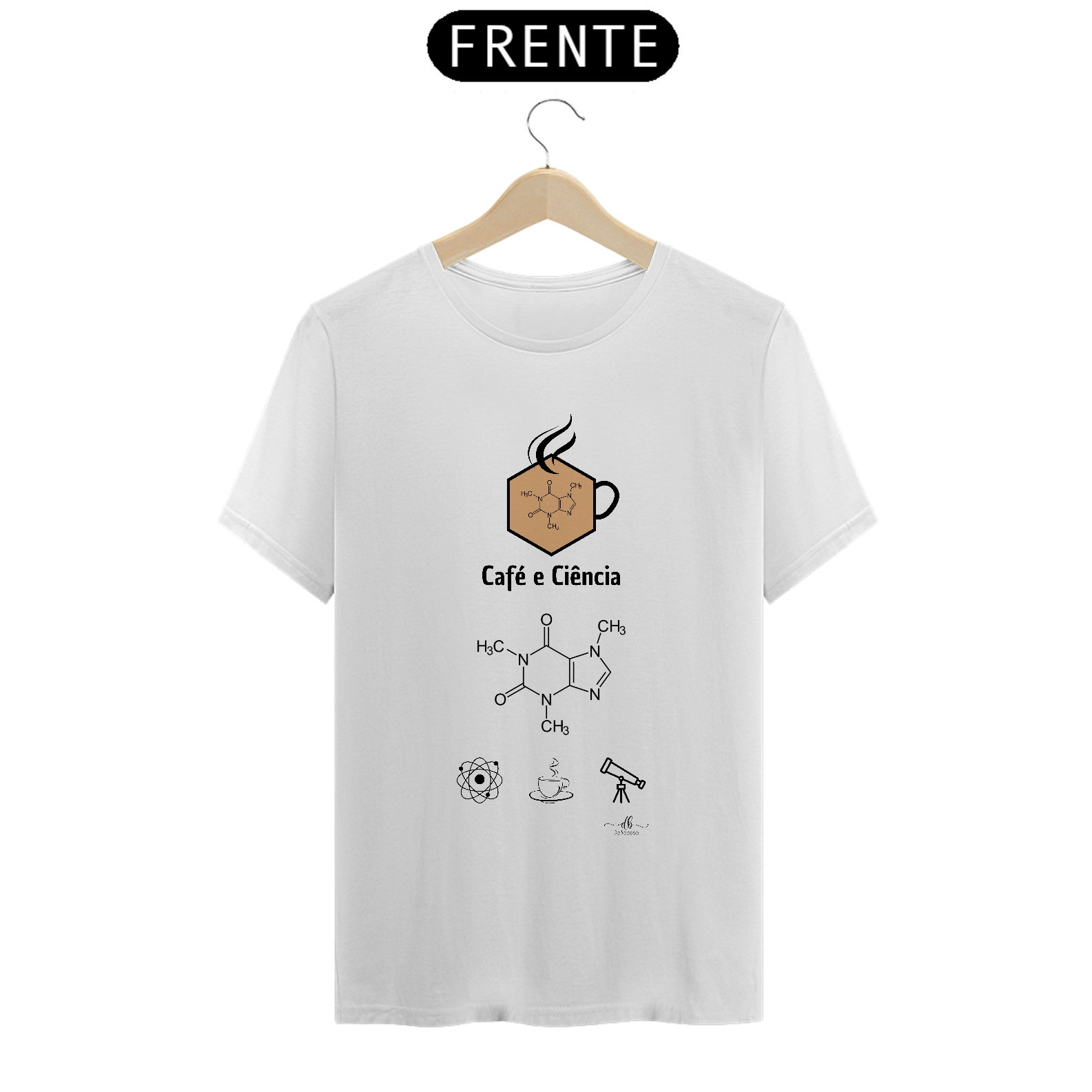 Café e Ciência (Camiseta quality) LP