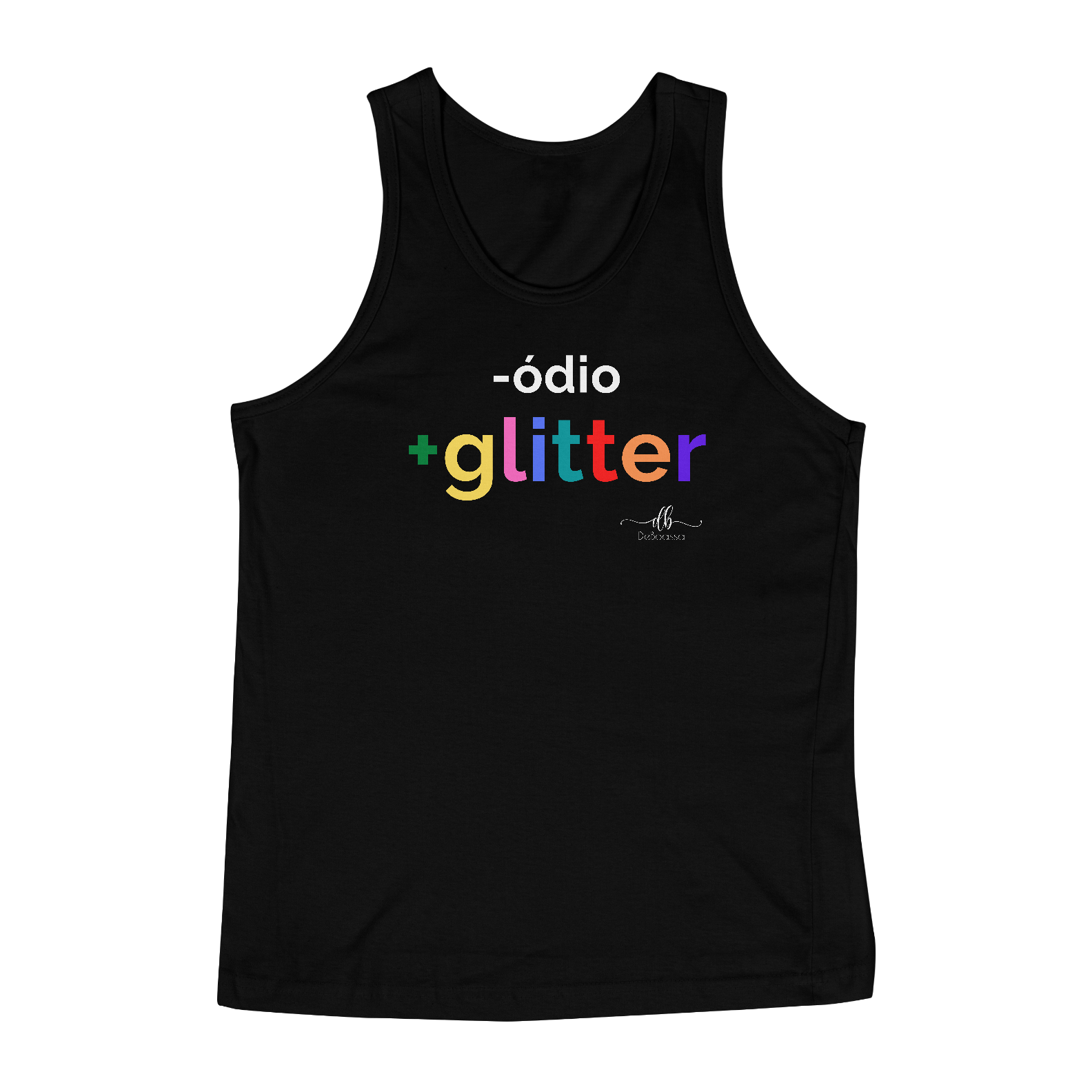 Menos ódio mais Glitter (Regata) LB