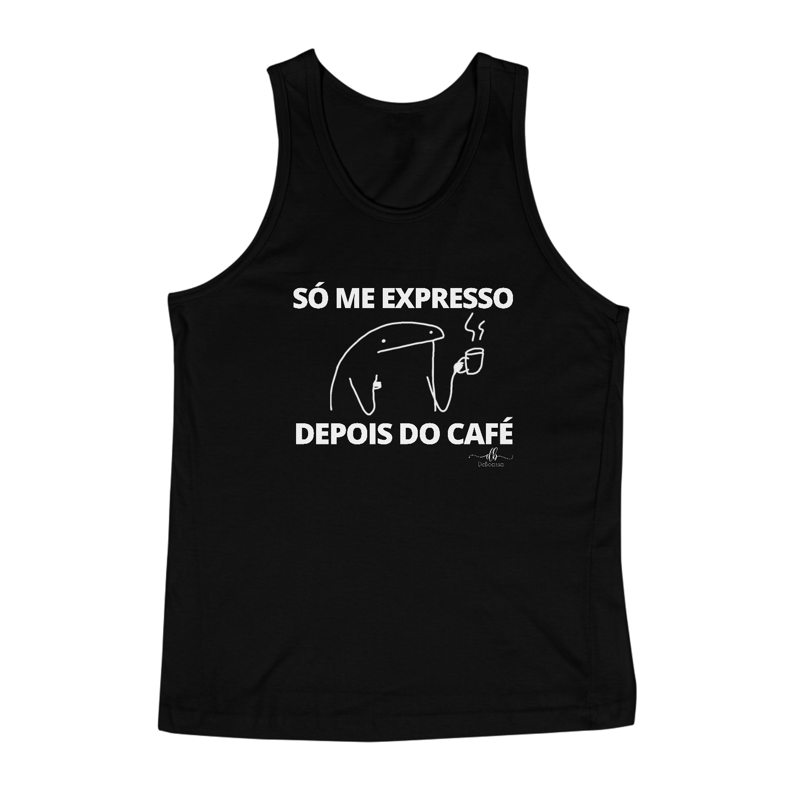 Só me expresso depois do café (Regata) LB