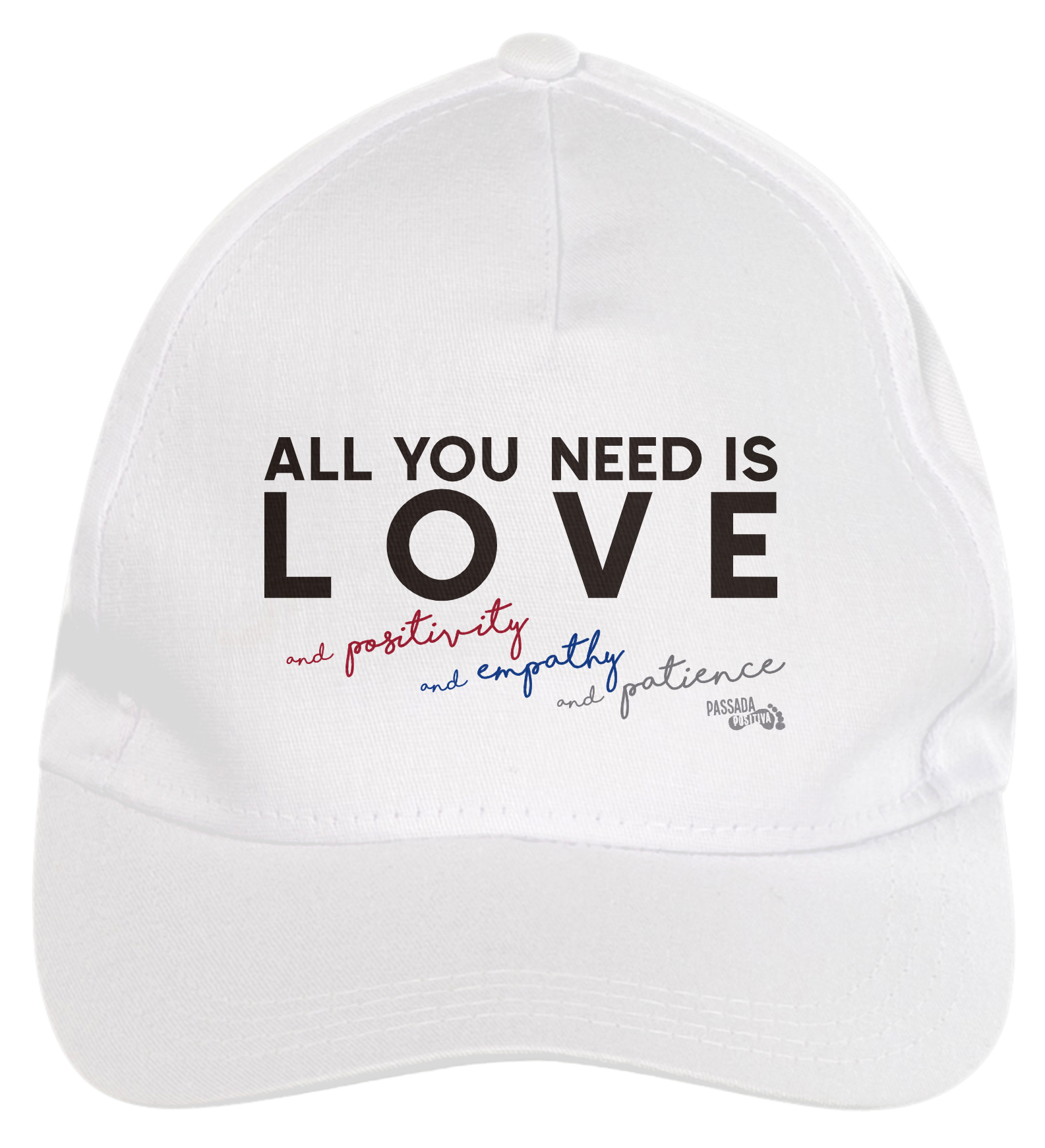 Nome do produto  Boné ALL U NEED branco