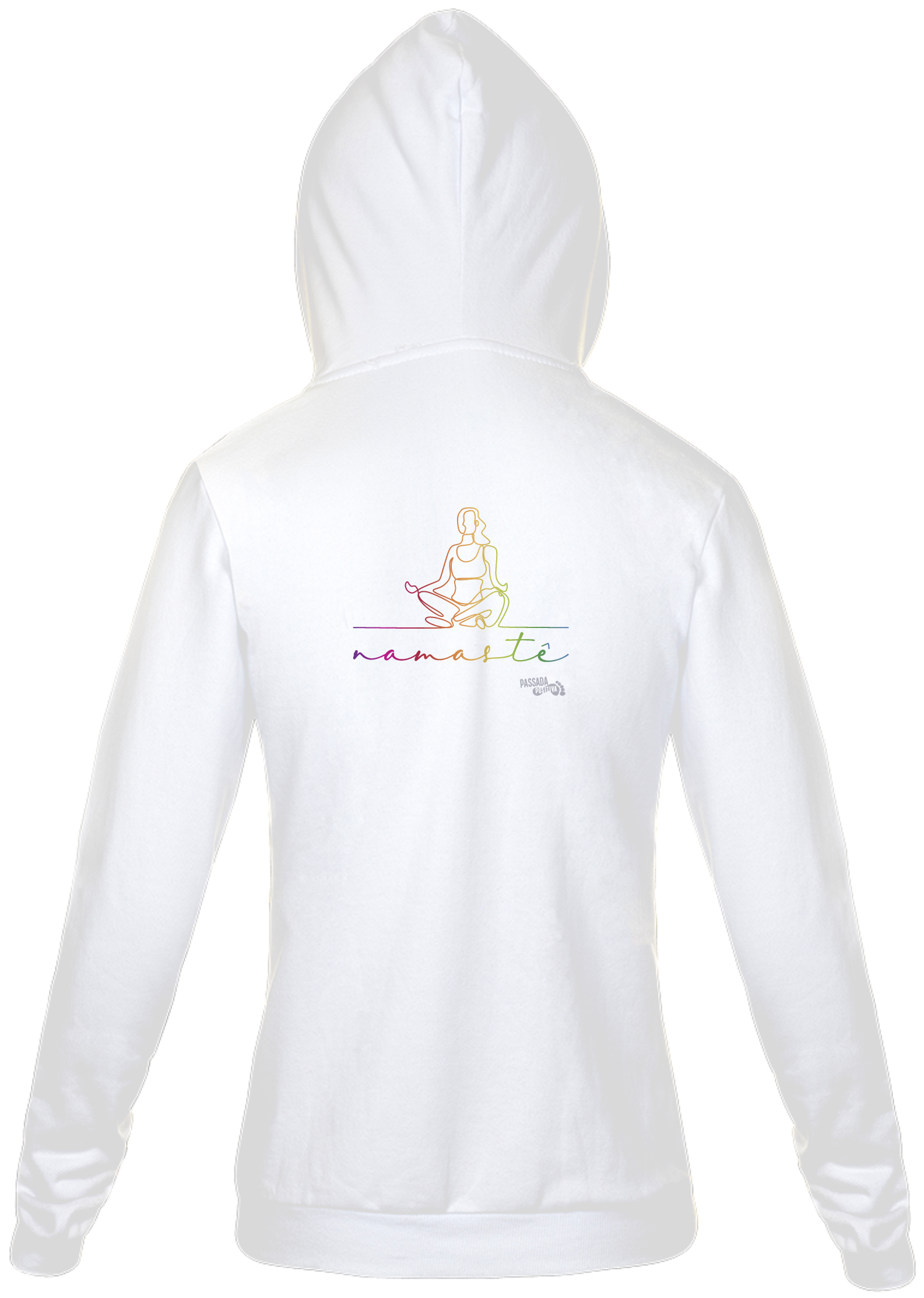 Nome do produto  Moletom Hoodie NAMASTÊ unissex
