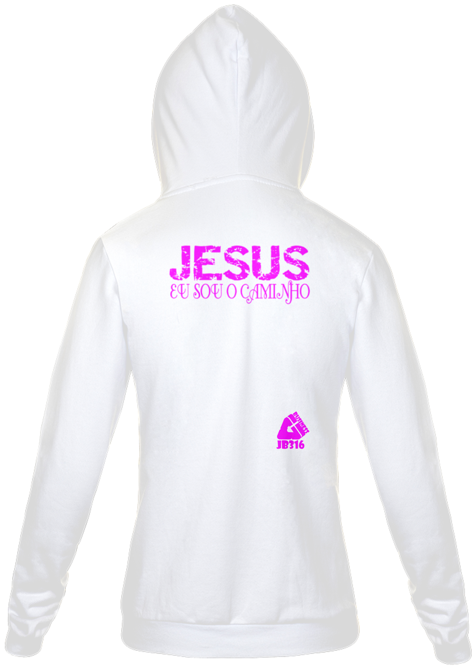 Nome do produto  Moletom Com Ziper Feminino  (Eu Sou)