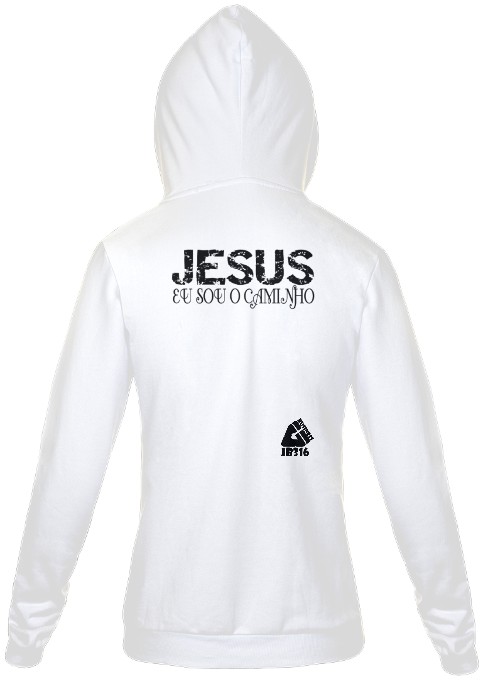 Nome do produto  Moletom Com Ziper Unissex (Eu Sou)