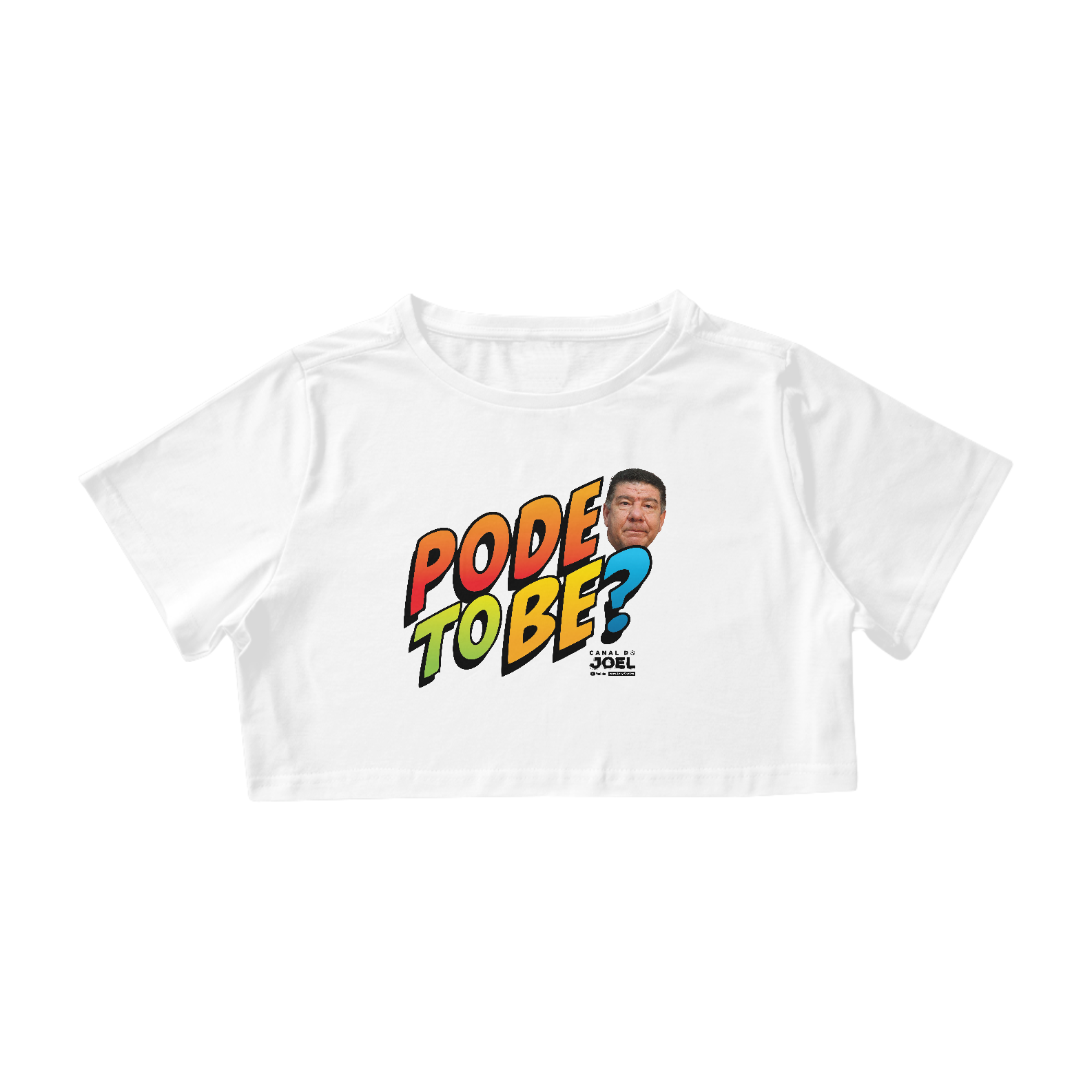 Nome do produto  Camisa do Canal | Pode To Be? | Croped
