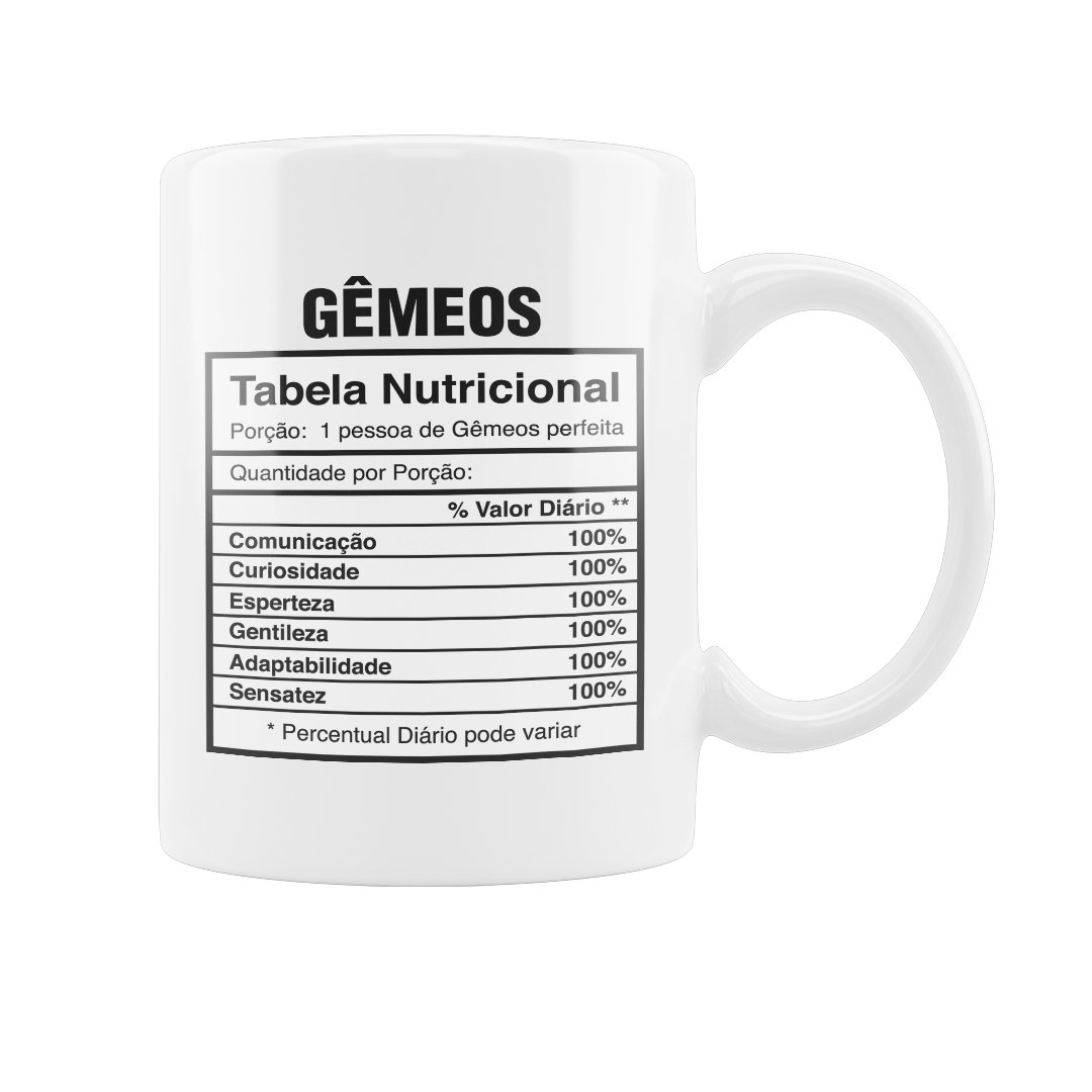 Gêmeos - Caneca Perfeição