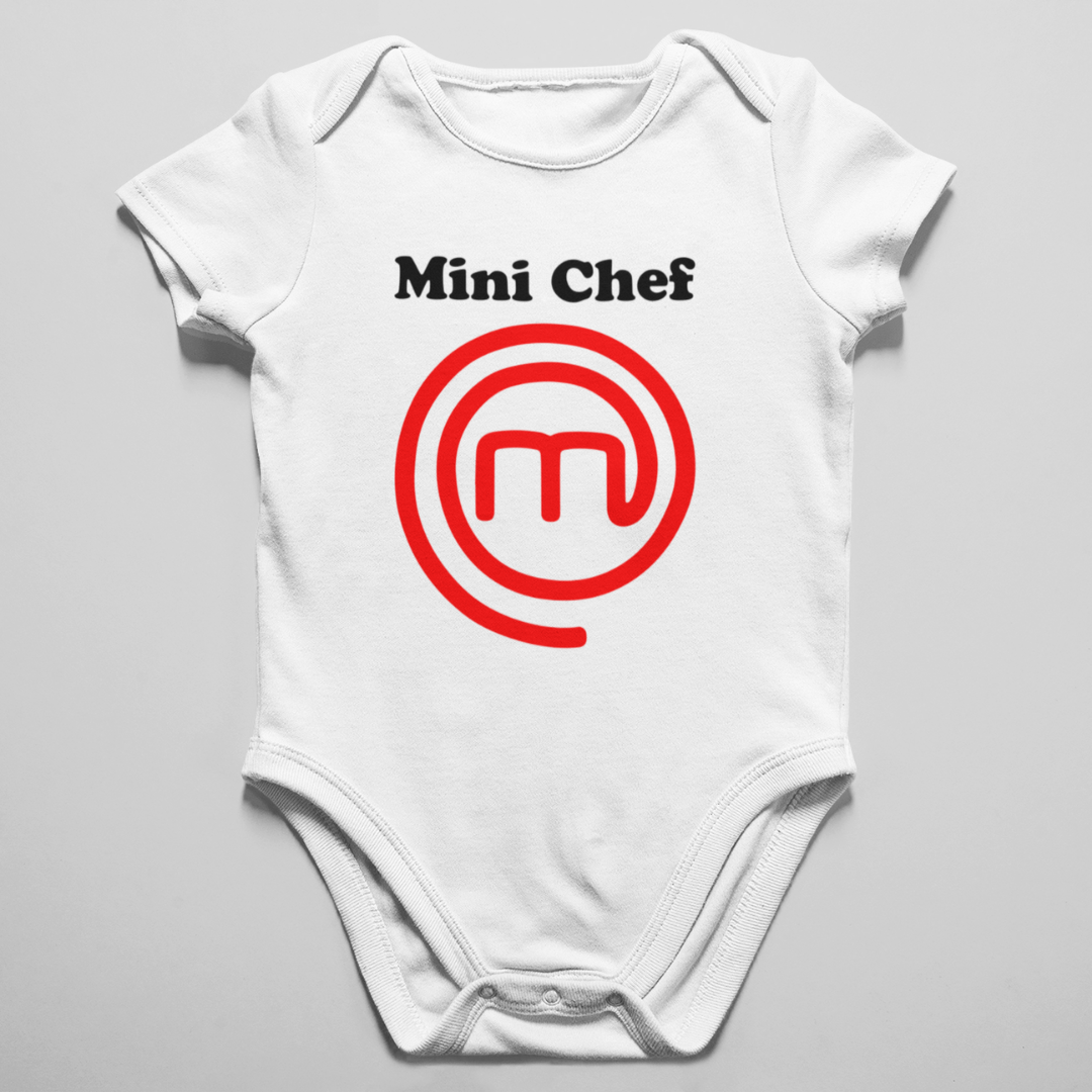 Body Bebê Mini Chef