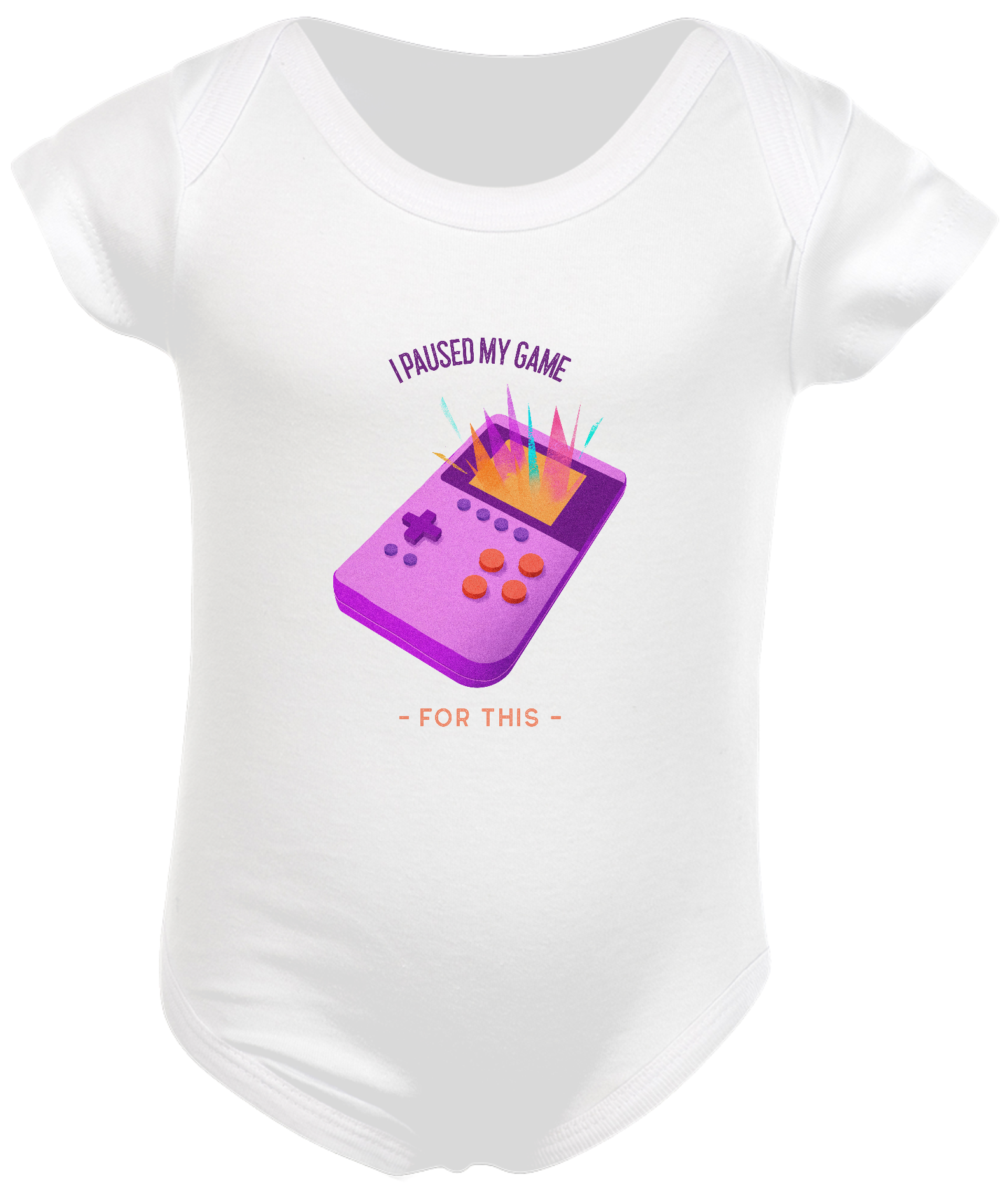 Nome do produto  Body Infantil - Gamer 4