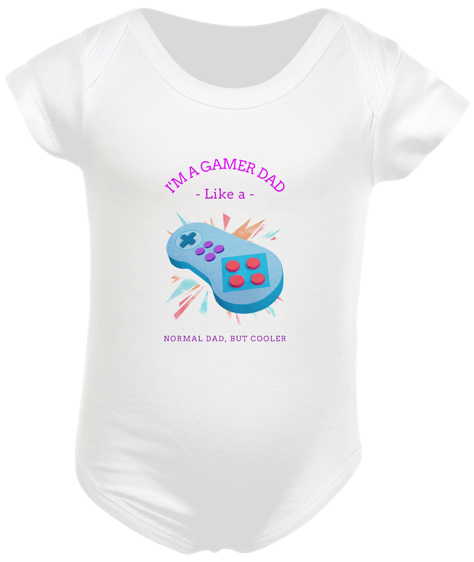 Nome do produto  Body Infantil - Gamer 5