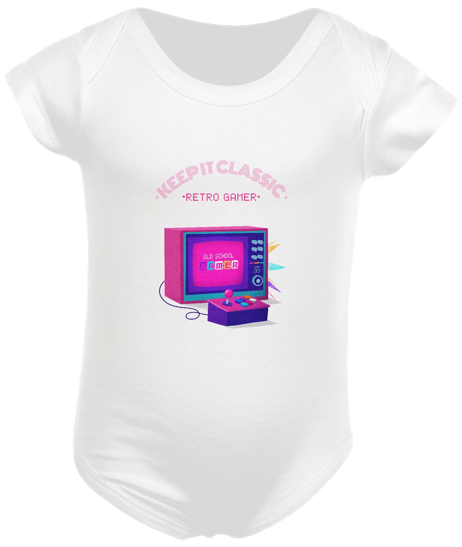 Nome do produto  Body Infantil - Gamer 7