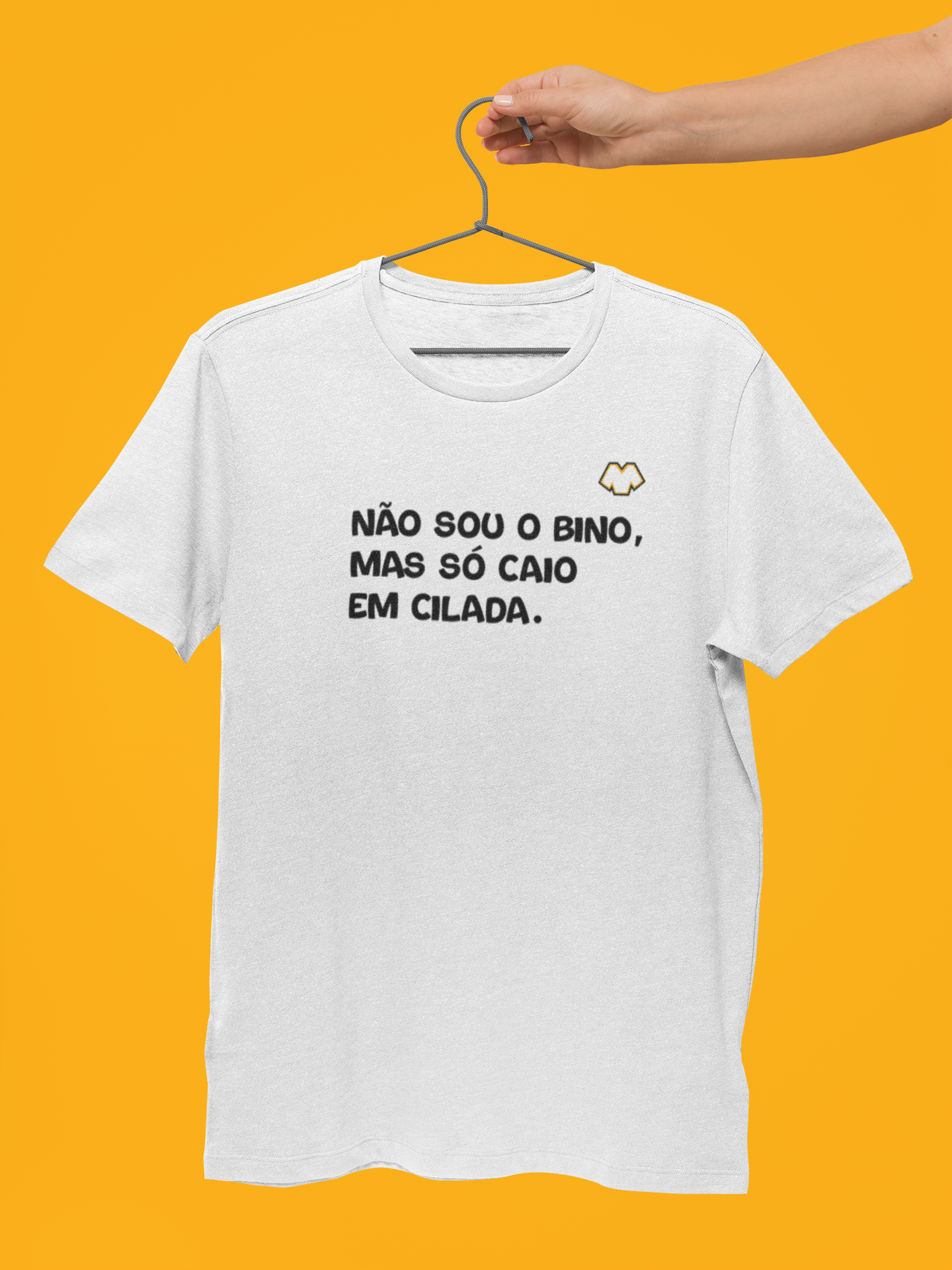 T-SHIRT - NÃO SOU O BINO