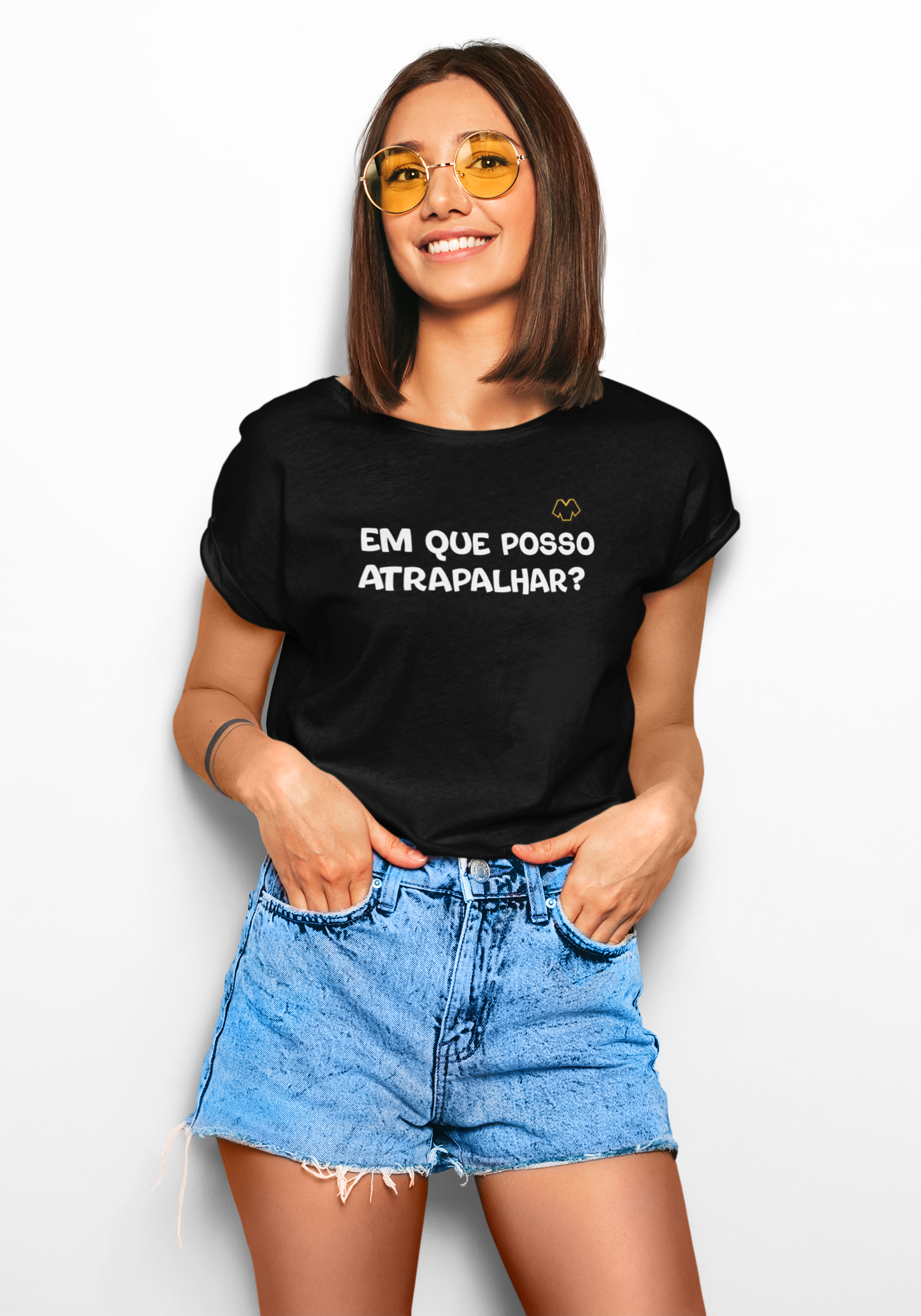 BABY LONG PRETA - EM QUE POSSO ATRAPALHAR