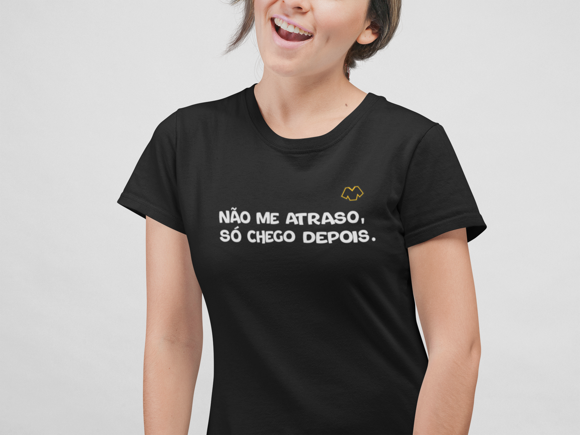 BABY LONG PRETA - NÃO ME ATRASO