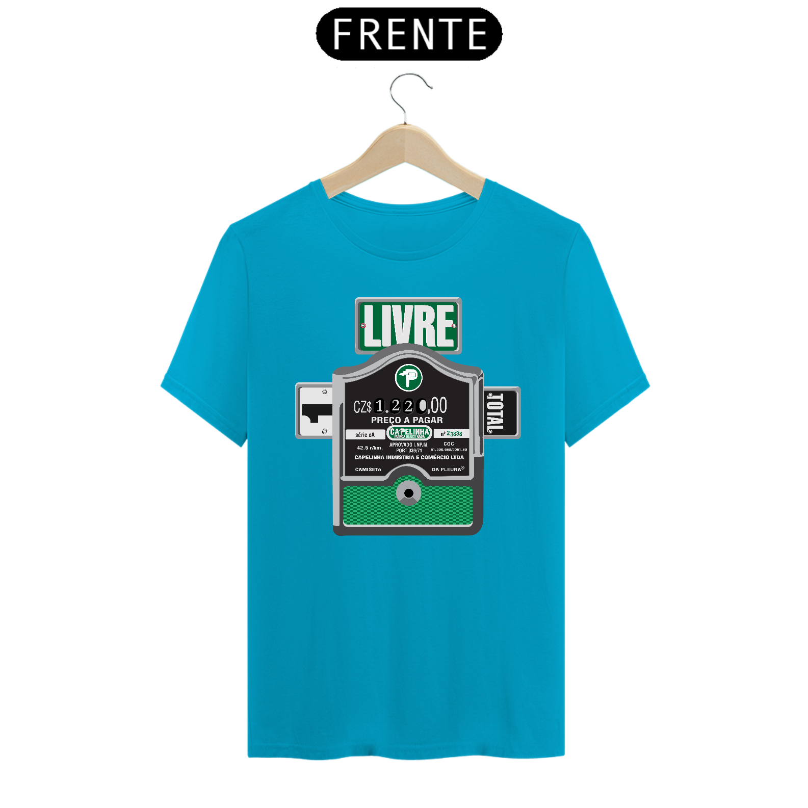 Nome do produto  Camiseta Masculina Bandeira Livre