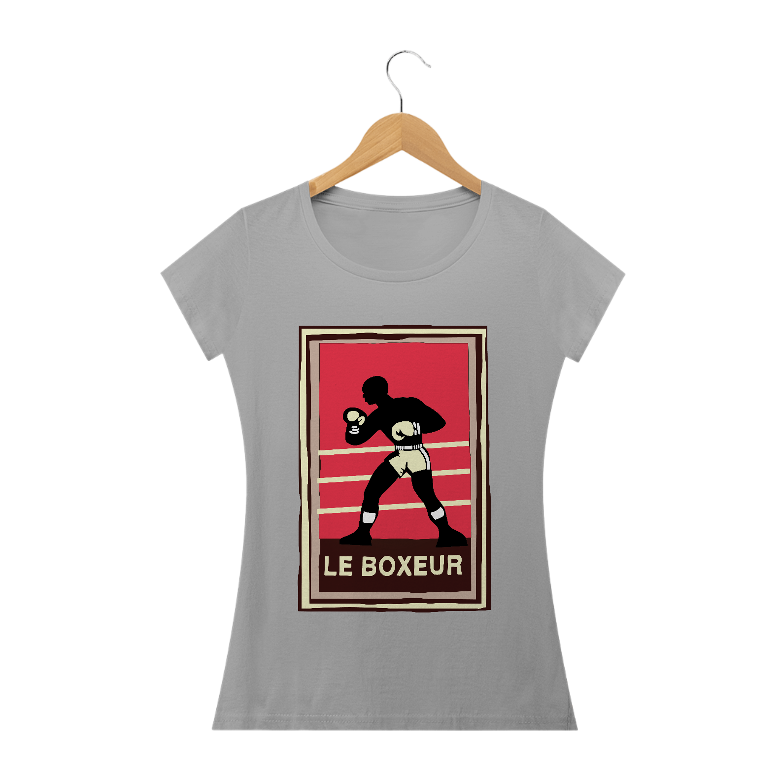 Nome do produto  Camiseta Feminina Le Boxeur