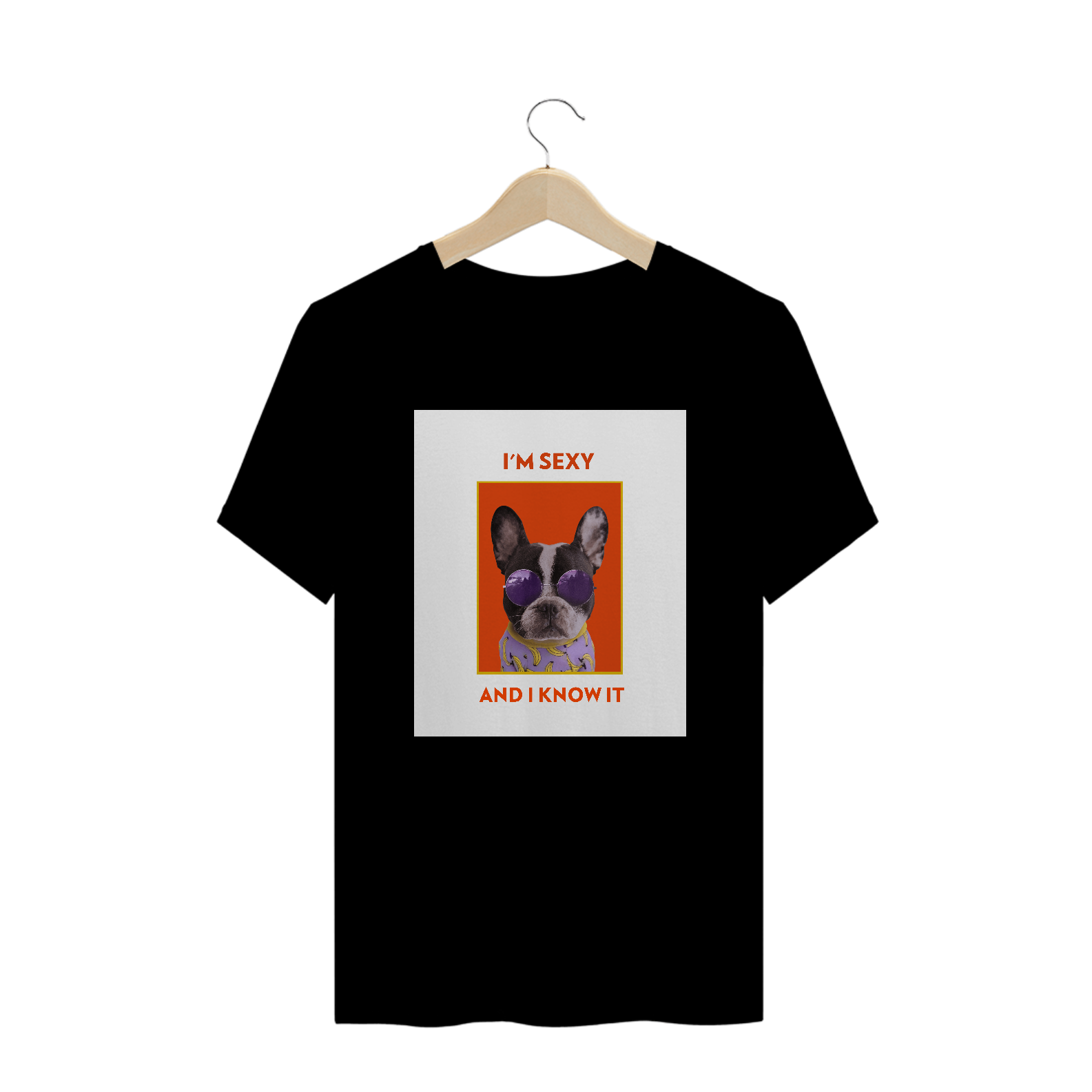 Nome do produto  Camiseta - Im Sexy Bulldog