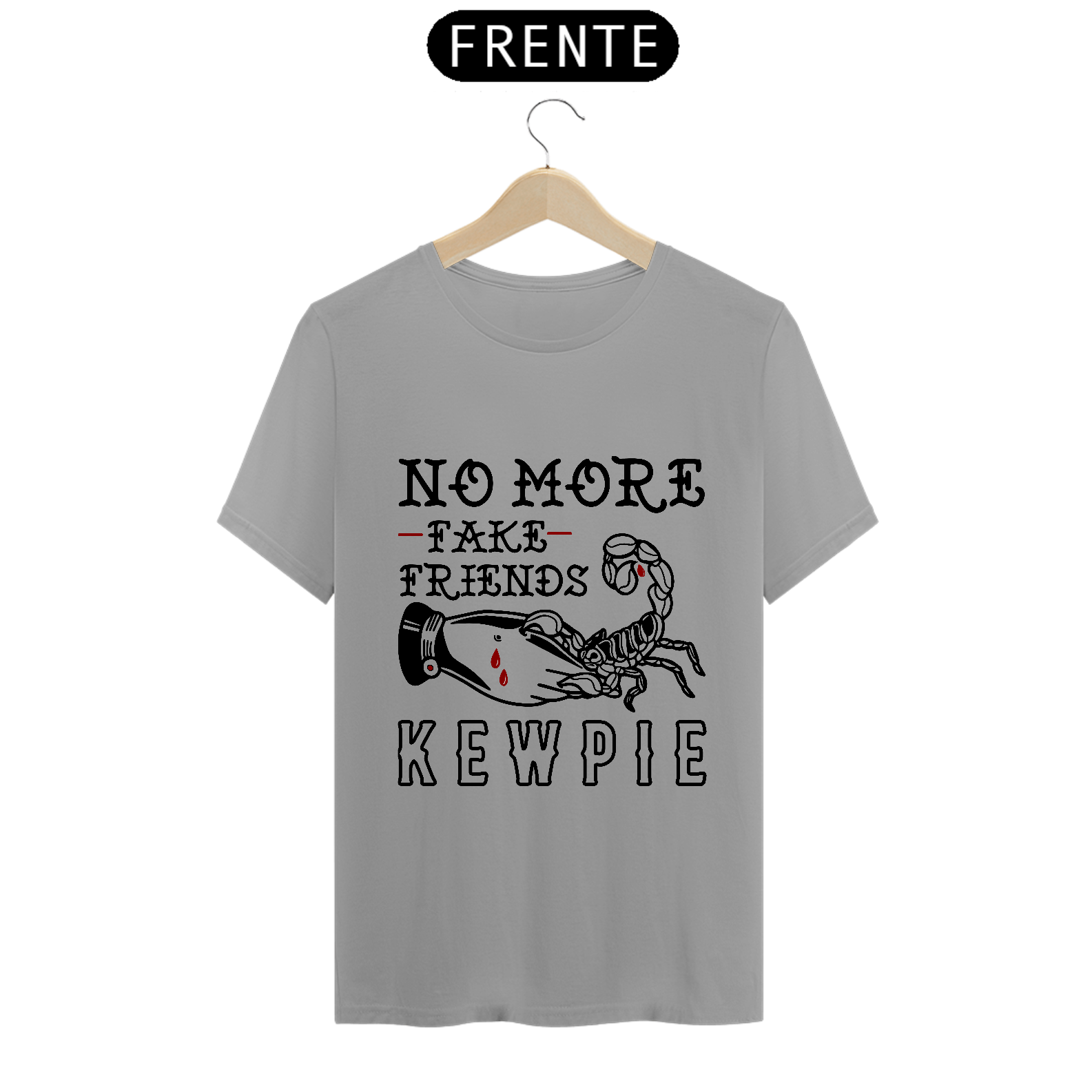 Nome do produto  Camiseta No More Fake Friends