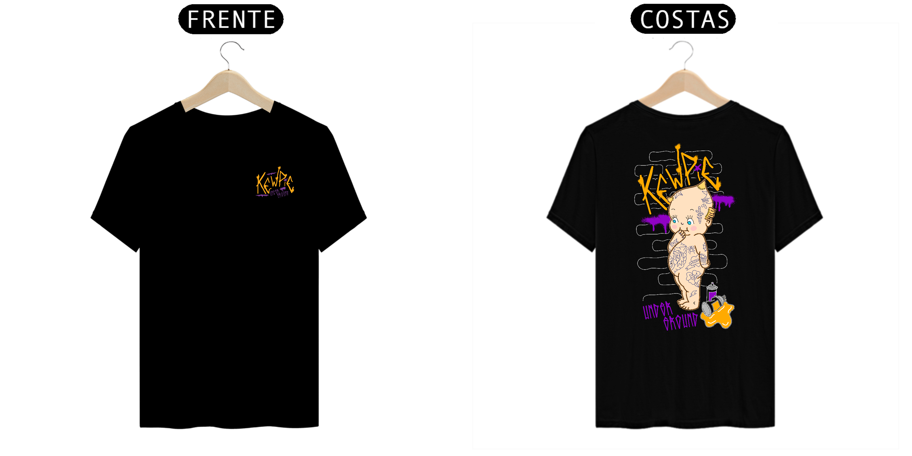 Nome do produto  Camiseta Kewpie Underground