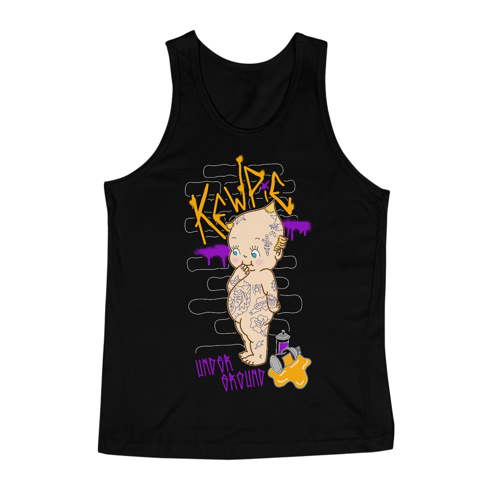 Nome do produto  Camiseta Regata Kewpie Underground