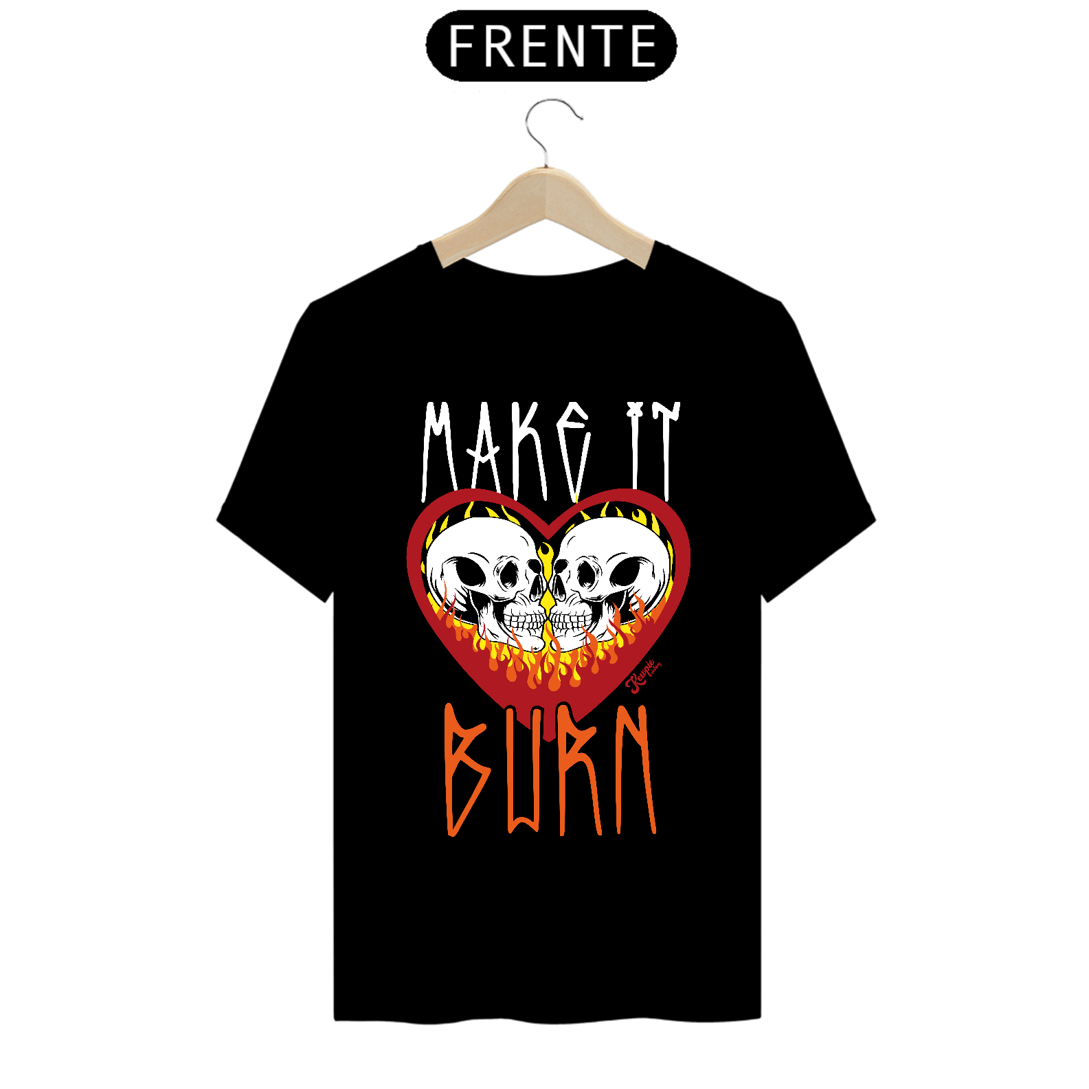 Nome do produto  Camiseta Make It Burn
