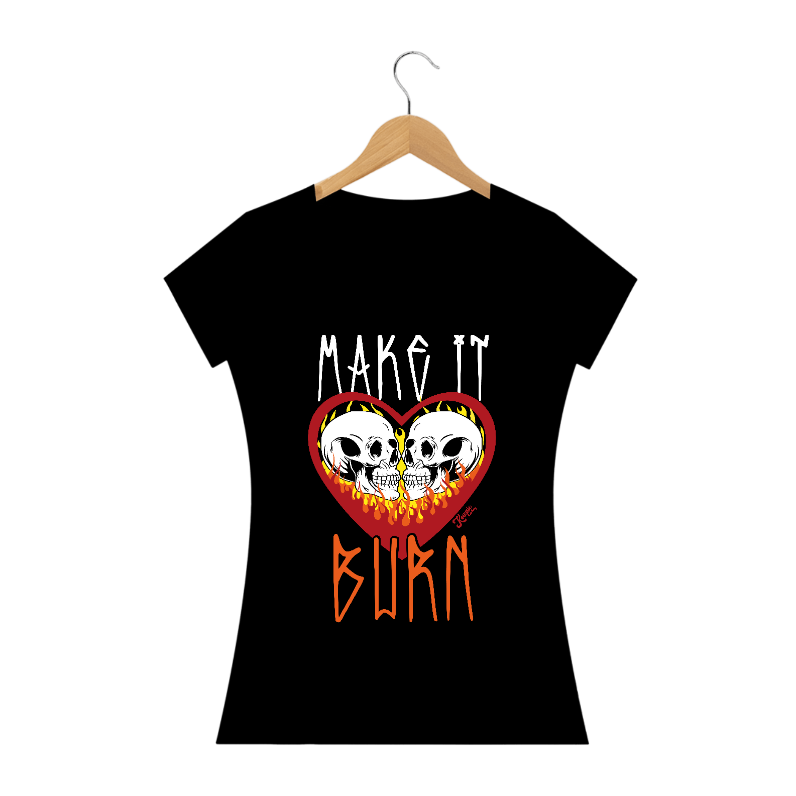 Nome do produto  Camiseta Make It Burn