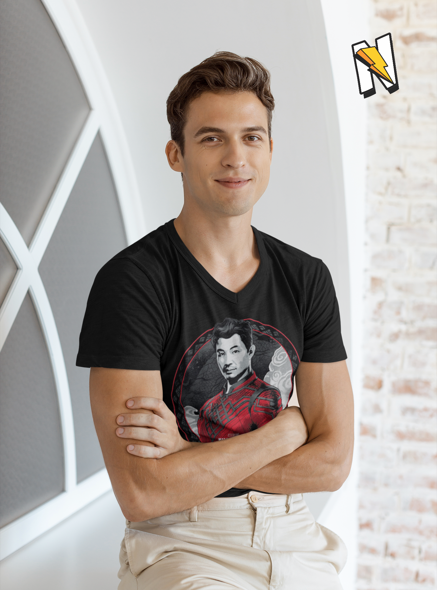 Nome do produto  Camiseta Shang-Chi frame