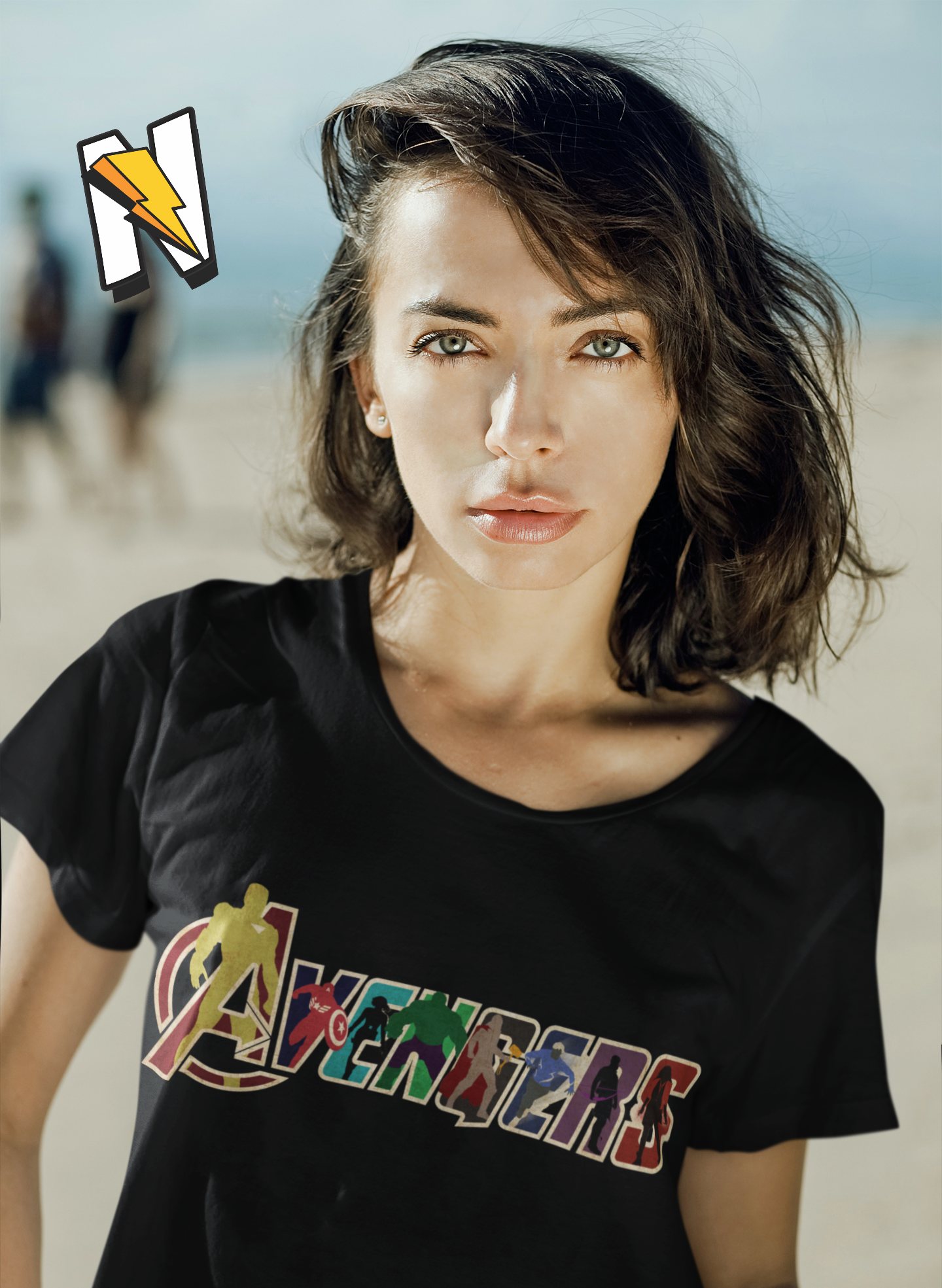 Nome do produto  Camiseta Avengers minimalist