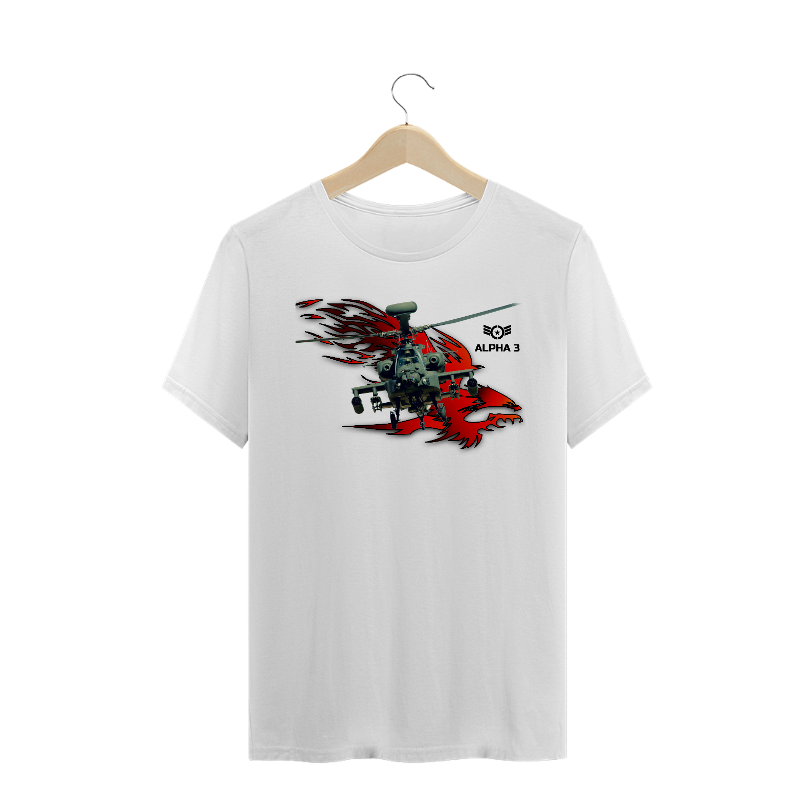 Camisa - Helicóptero Apache