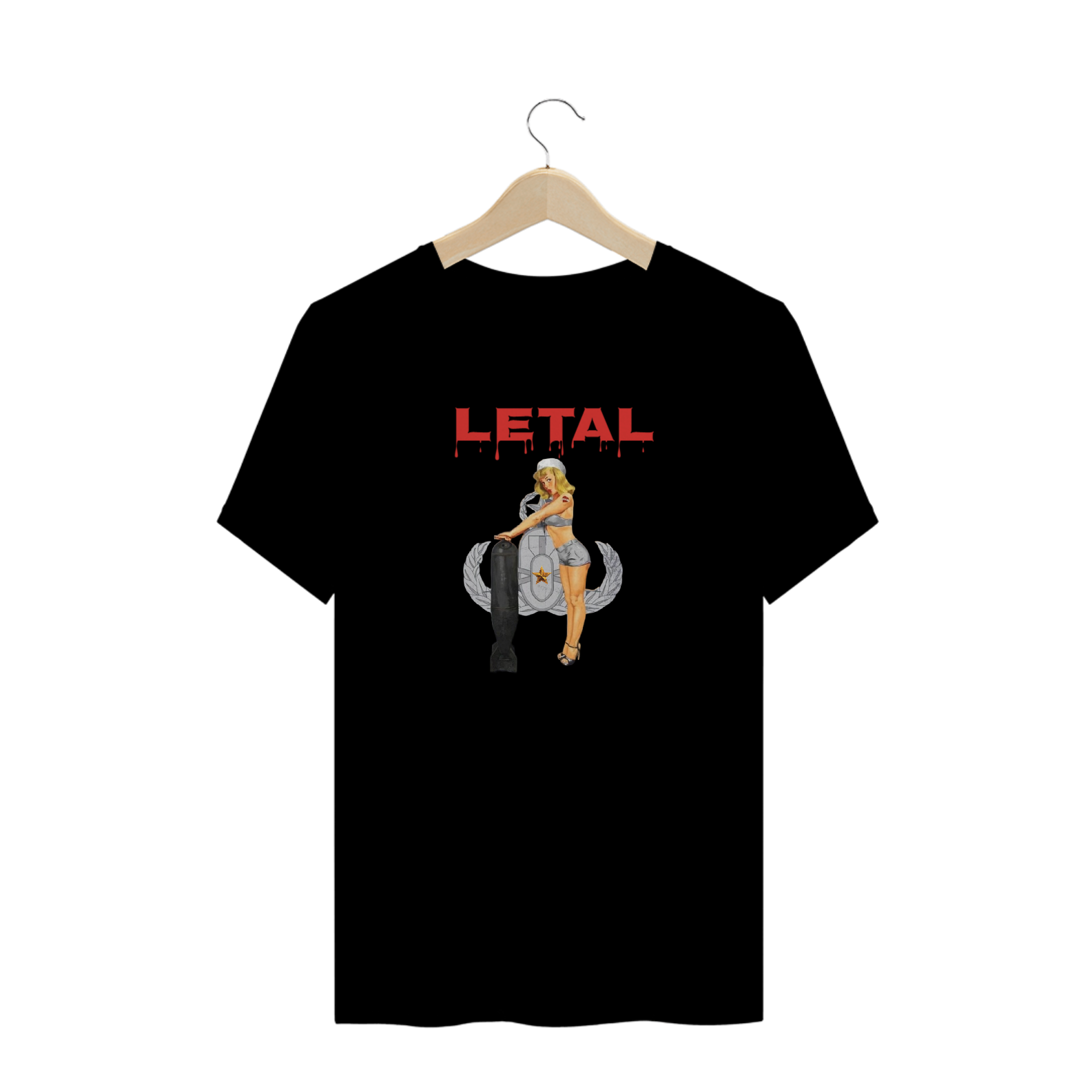 Nome do produto: Camisa - Perigosa e Letal