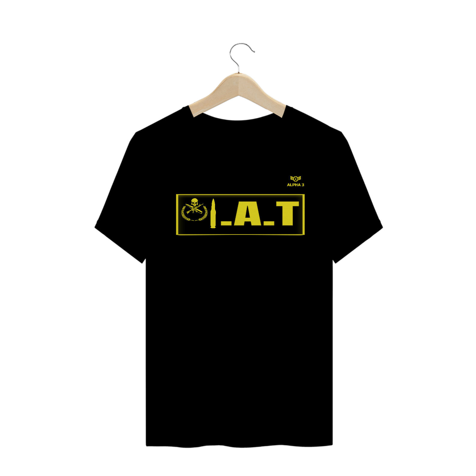 Camiseta I.A.T Preta